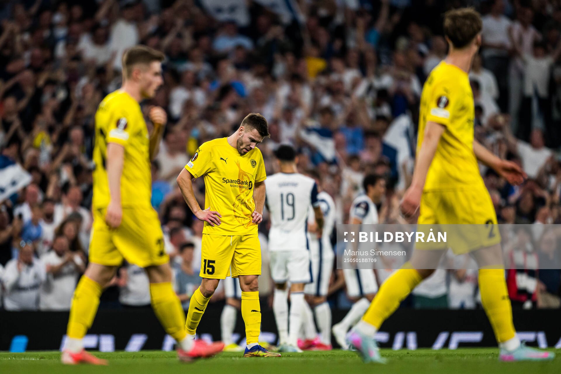 Fredrik Bjørkan of Bodø/Glimt looks dejected