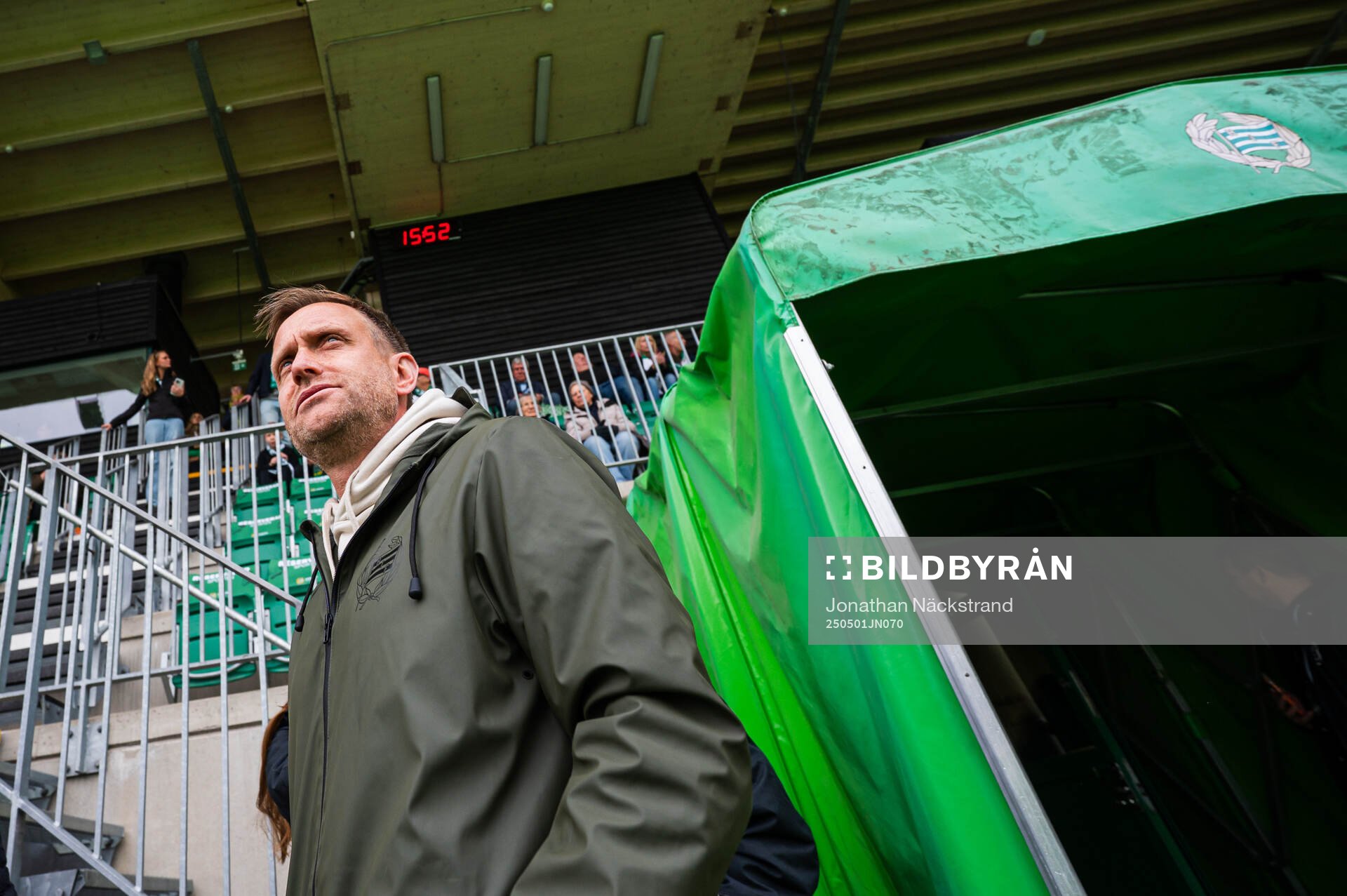 Hammarbys tränare Martin Sjögren