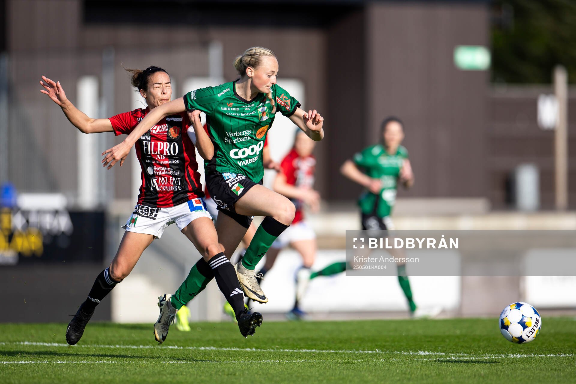 Stafsinges Anneli Bengtsson och Varbergs Lilly Borgman