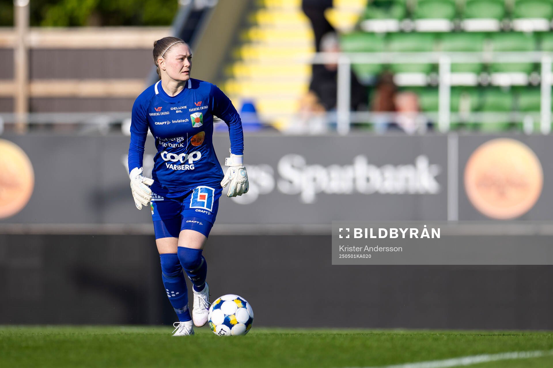 Varbergs målvakt Linnéa Nilsson