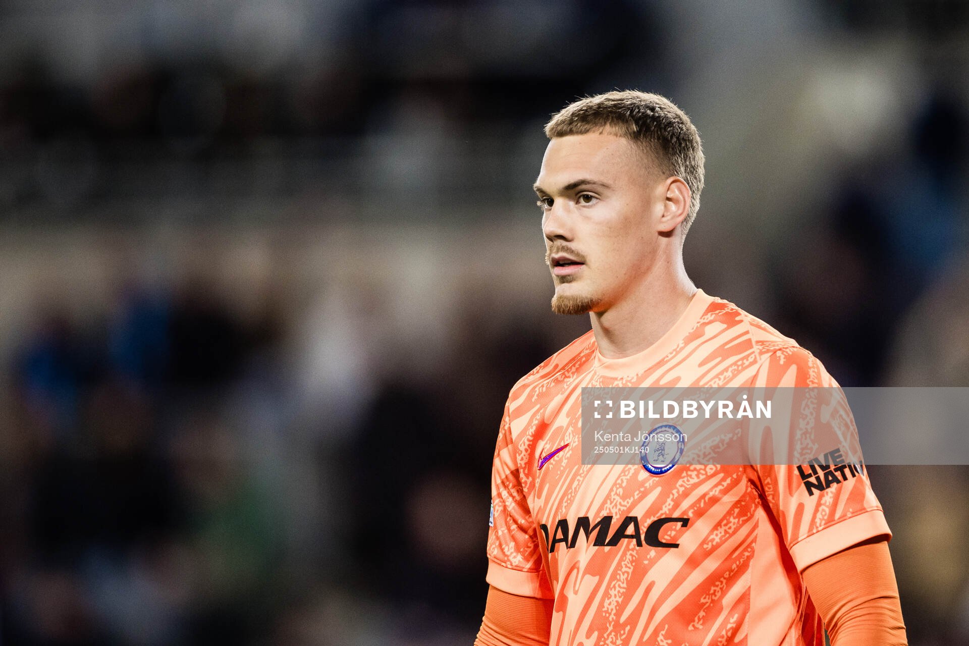 Goalkeeper Filip Jørgensen of Chelsea