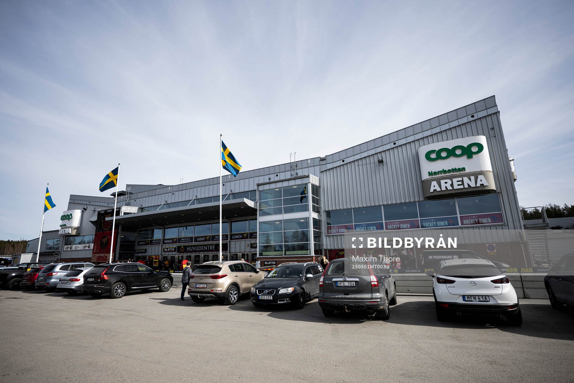 Exteriör bild av Coop Norrbotten Arena
