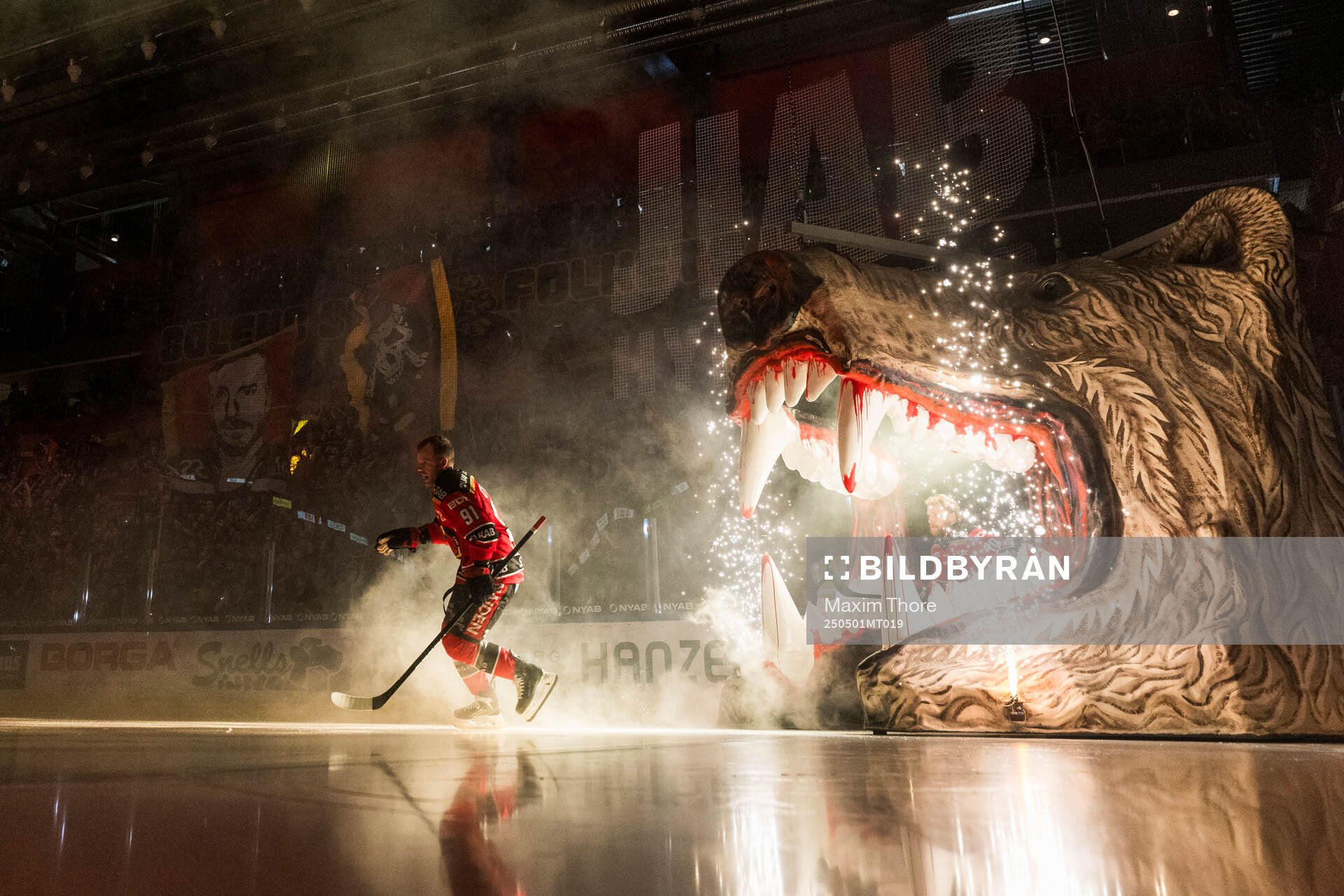 Luleås spelare gör entré till final sex i SHL mellan