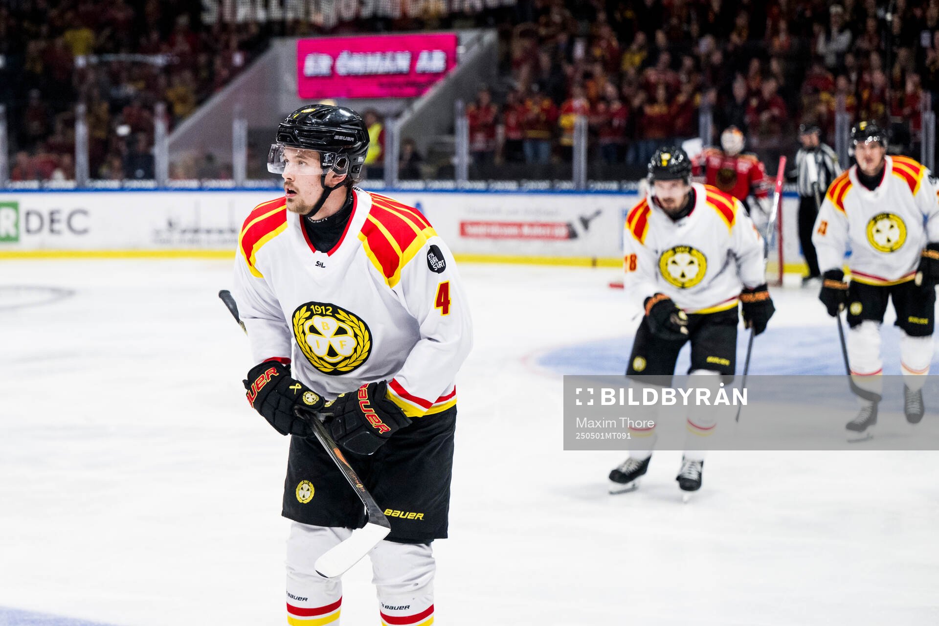 Brynäs Theo Lindstein jublar
