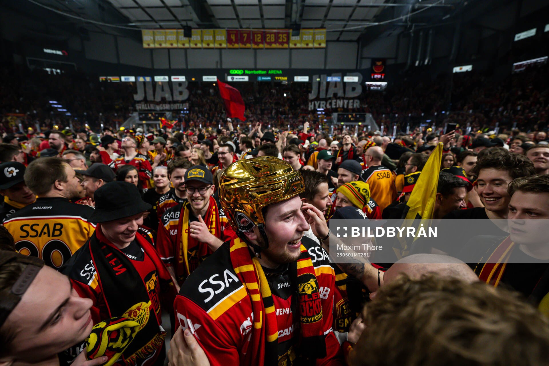 Luleås David Granberg jublar
