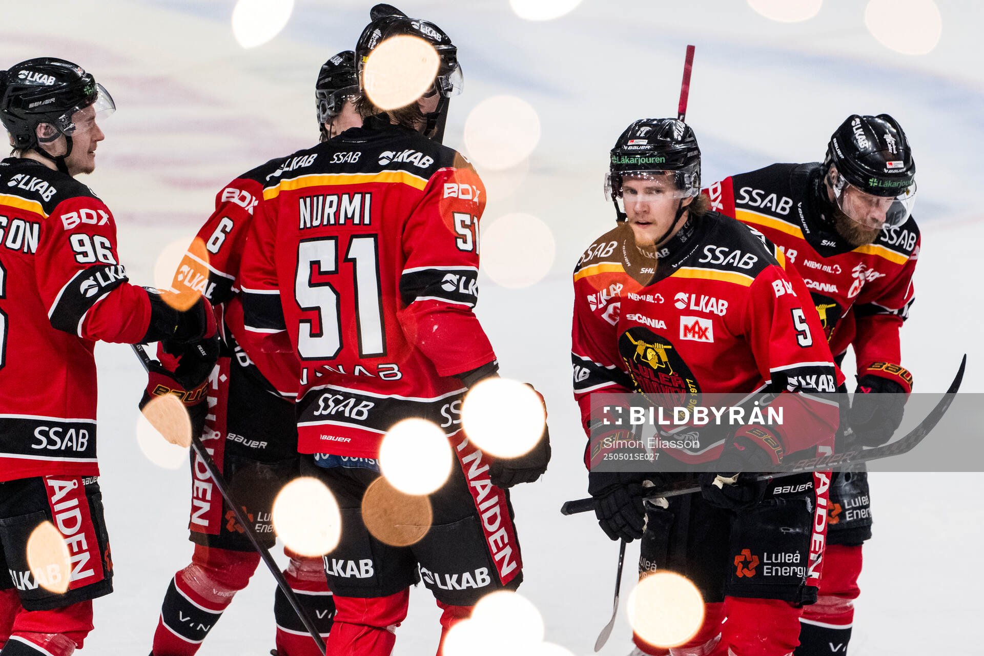 Luleås Marcus Hardegård jublar