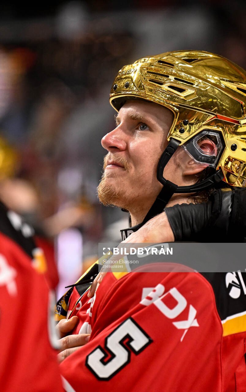 Luleås Marcus Hardegård jublar