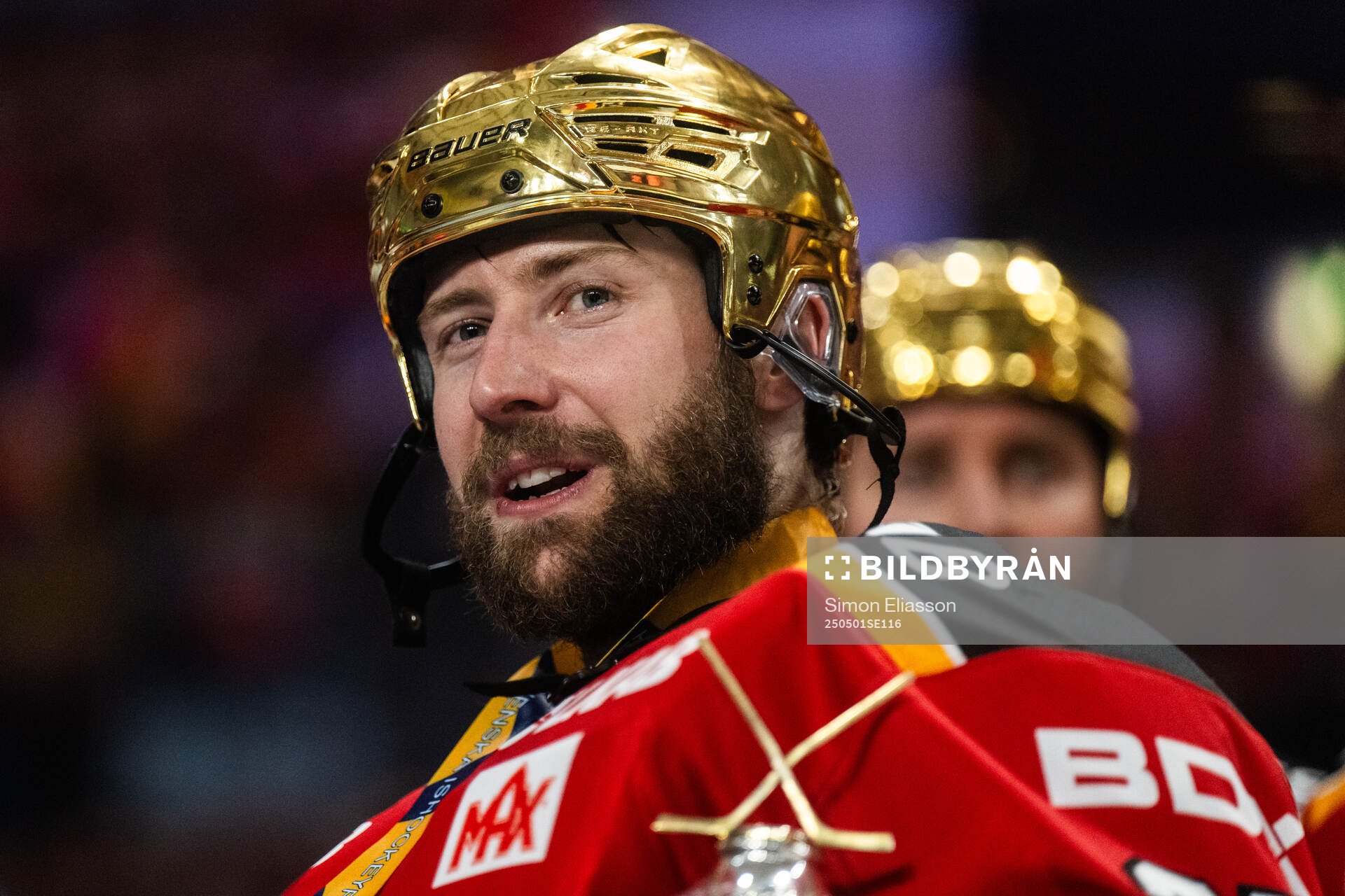 Luleås målvakt Joel Lassinantti
