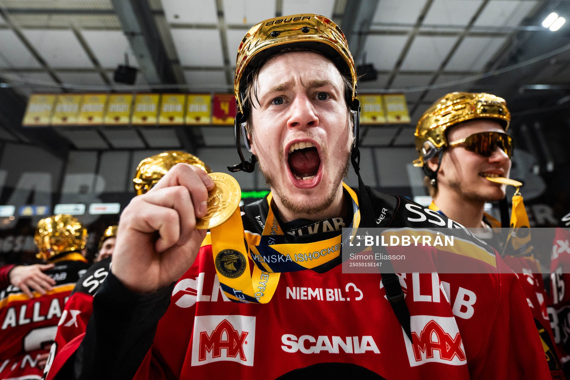 Luleås Pontus Andreasson jublar