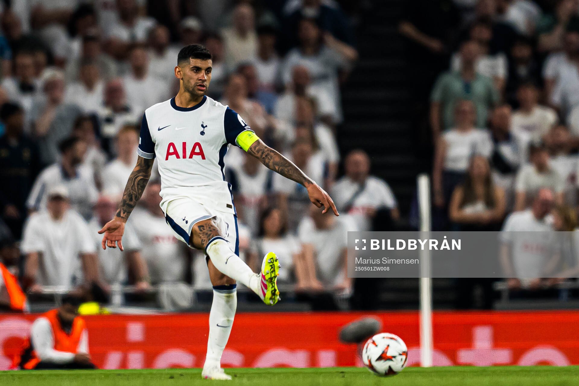 Cristian Romero of Tottenham
