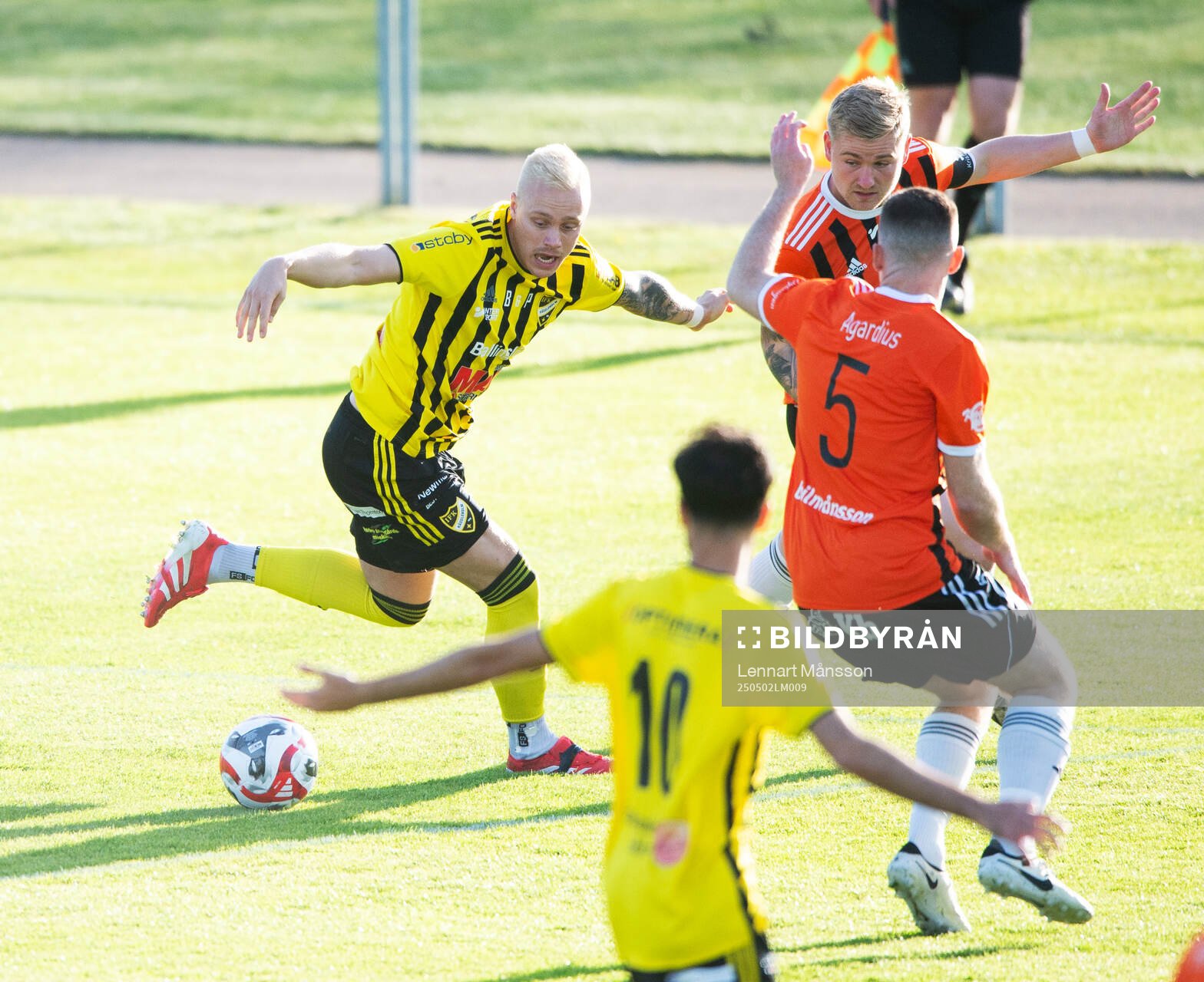 IFK Hässleholms Alexander Sjöström och Kristianstads