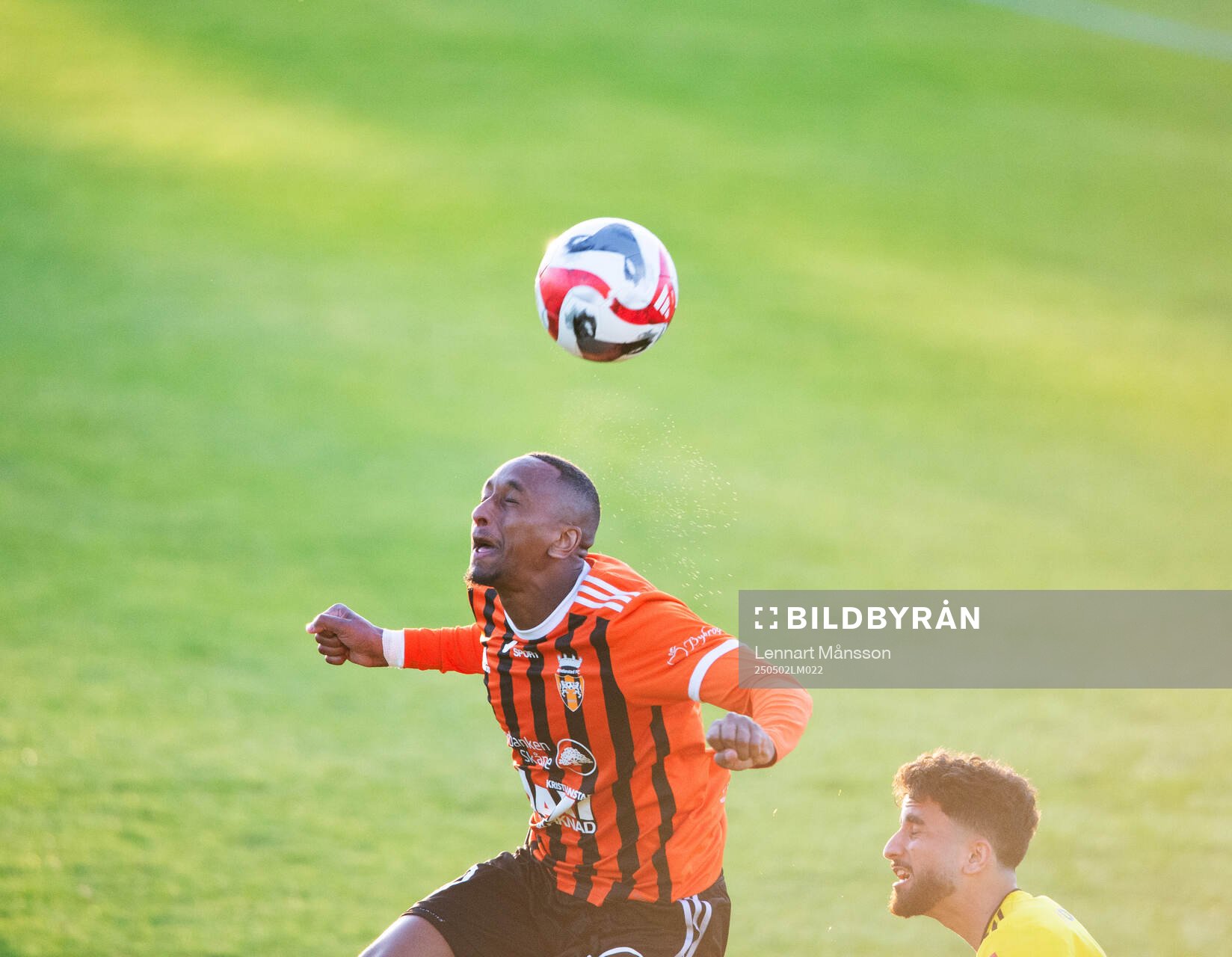 Kristianstads Omar Dampha i matchen i division 2 mellan IFK