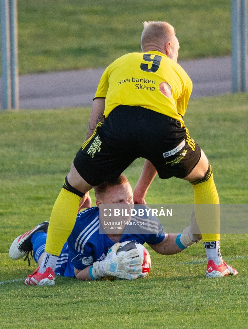 Kristianstads målvakt Otto Larsson Wågert och IFK