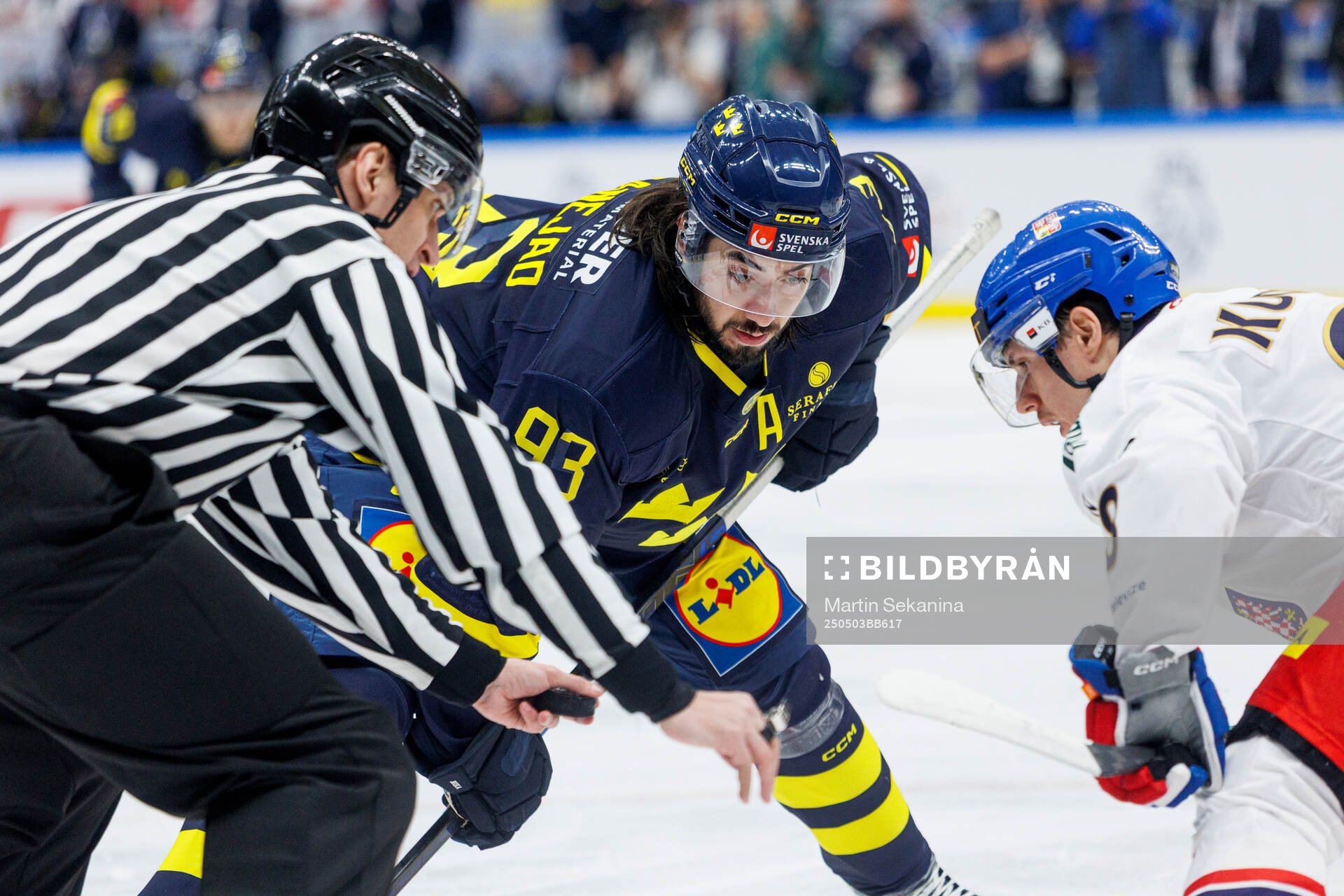 Mika Zibanejad of Sweden