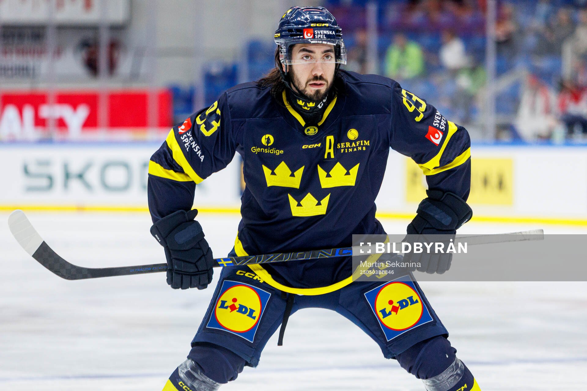 Mika Zibanejad of Sweden