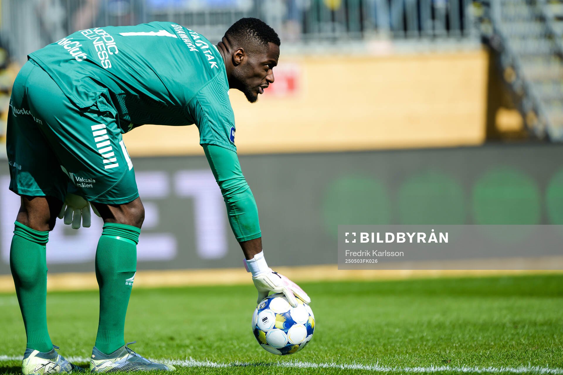 Sirius målvakt Ismael Diawara