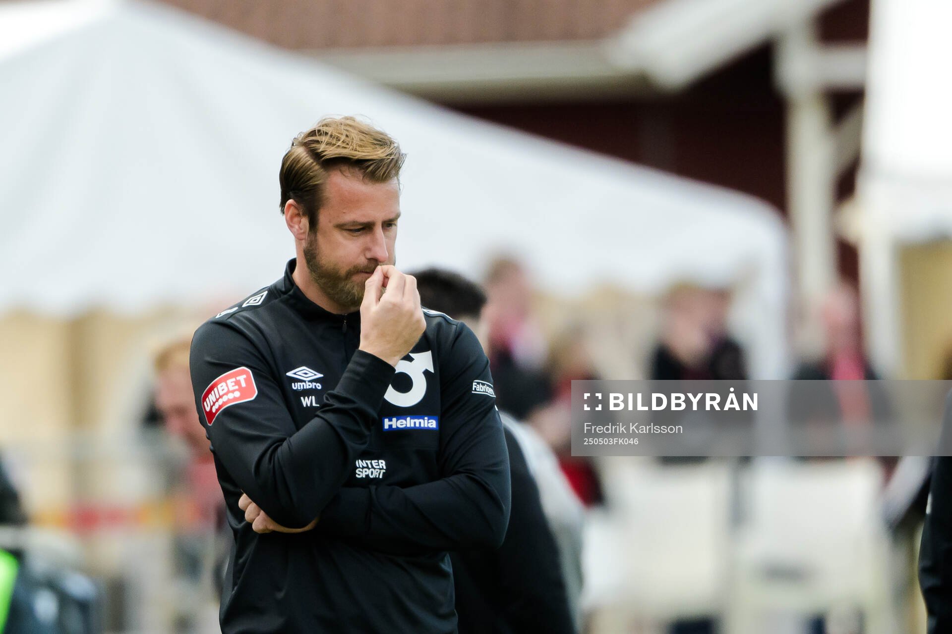 Degerfors tränare William Lundin