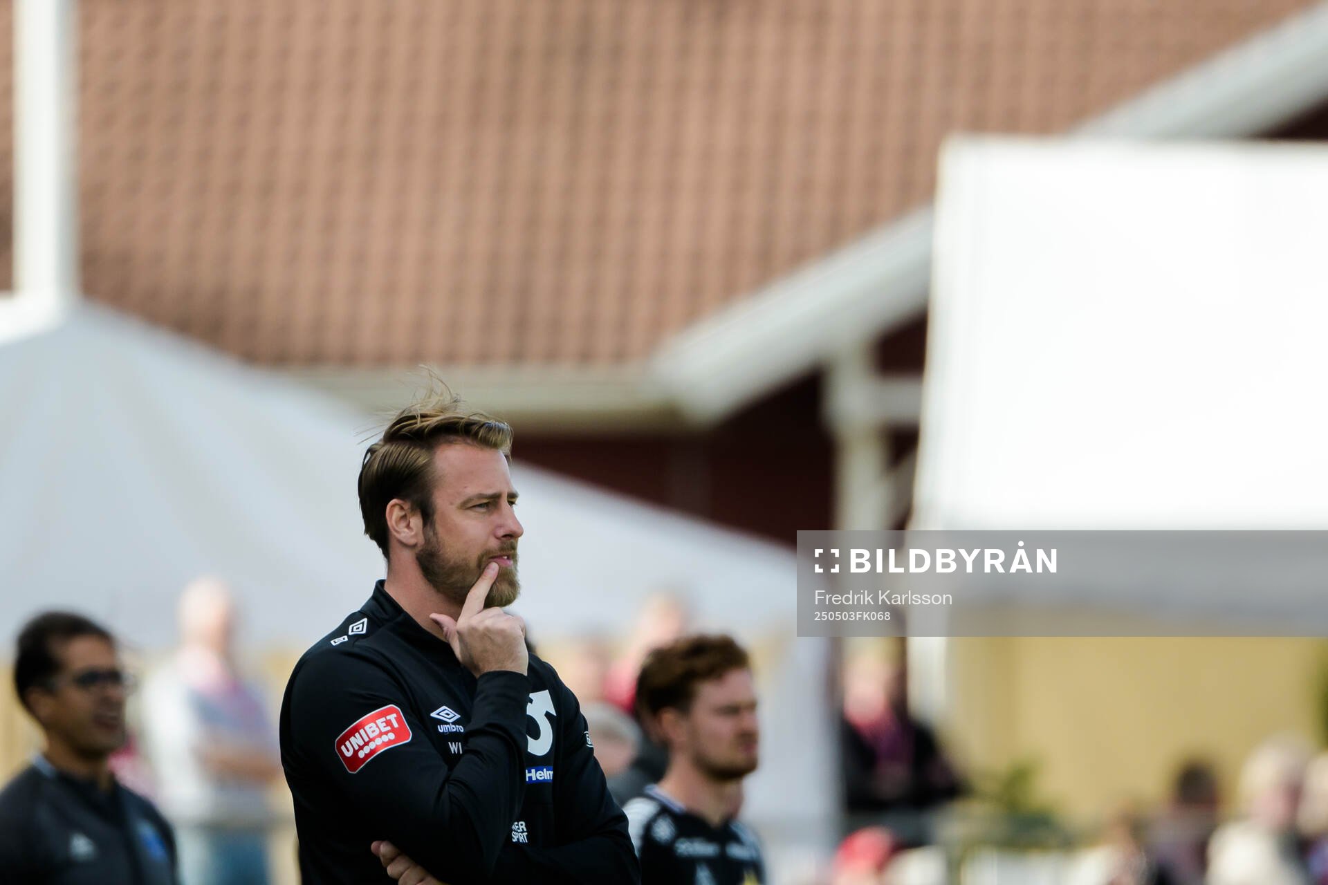 Degerfors tränare William Lundin