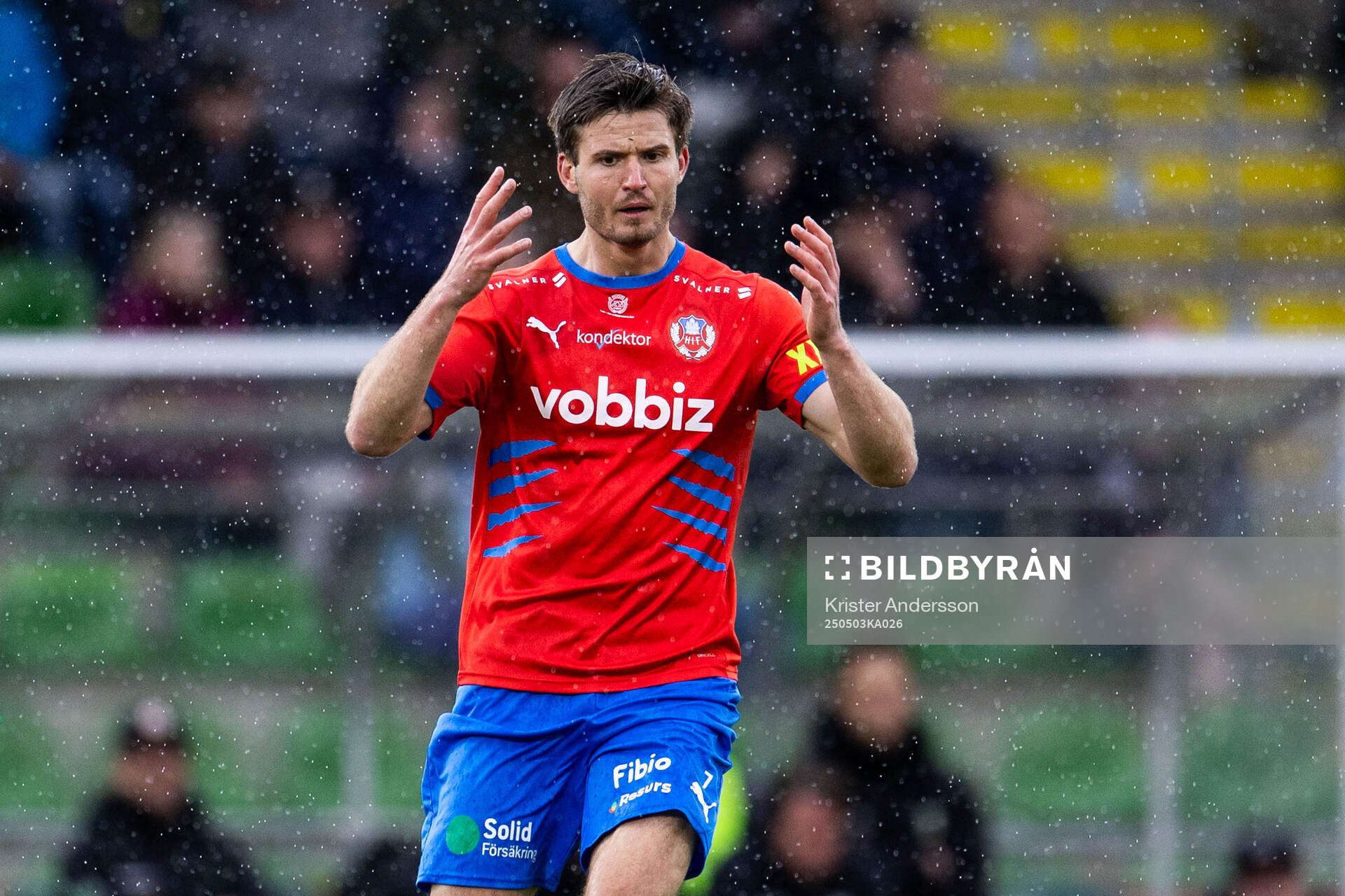 Helsingborgs Wilhelm Loeper deppar