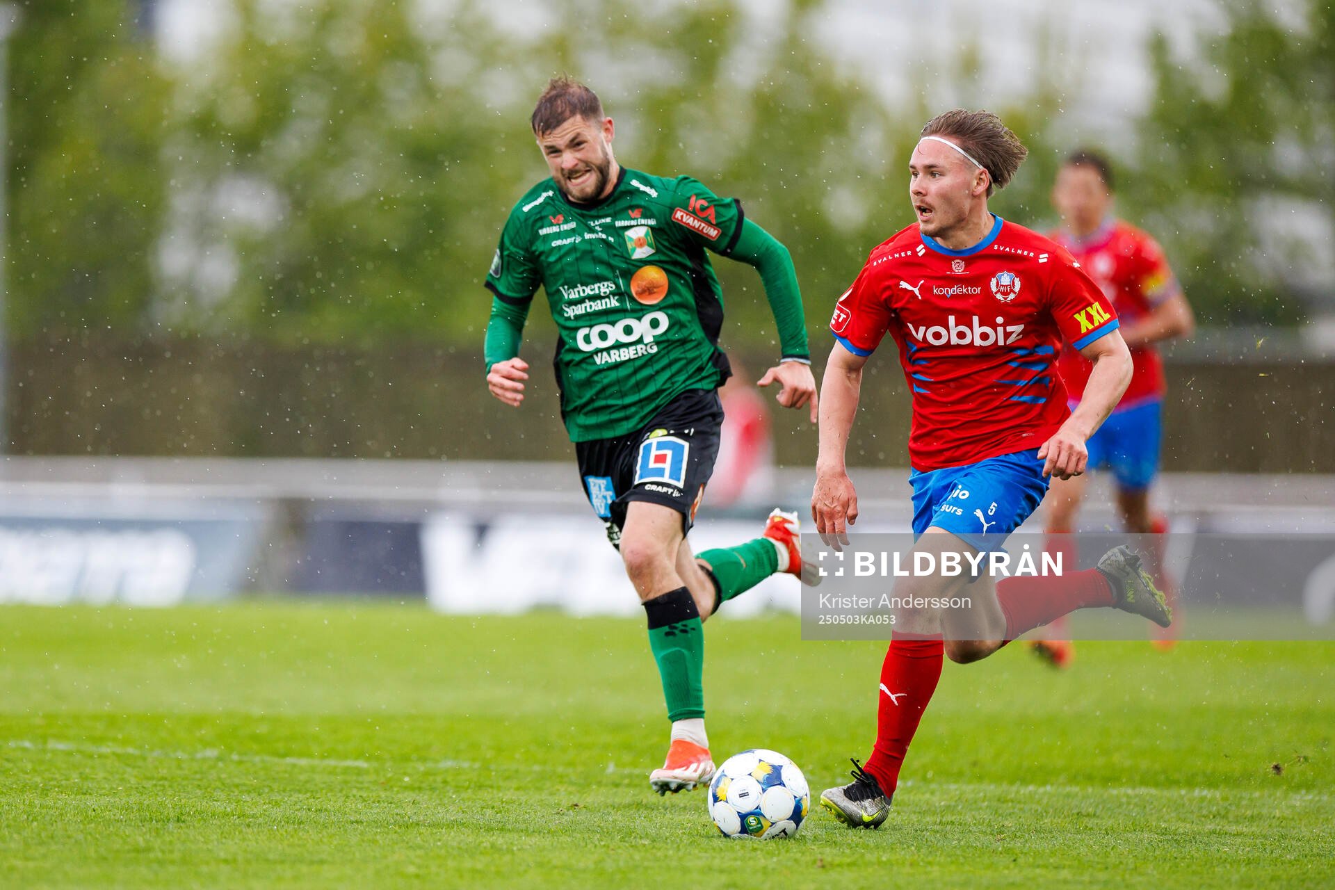 Varbergs Oliver Alfonsi och Helsingborgs Simon Bengtsson