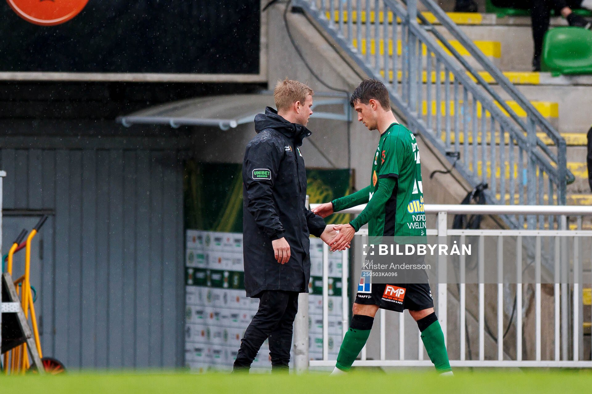 Varbergs Olle Edlund blir utbytt