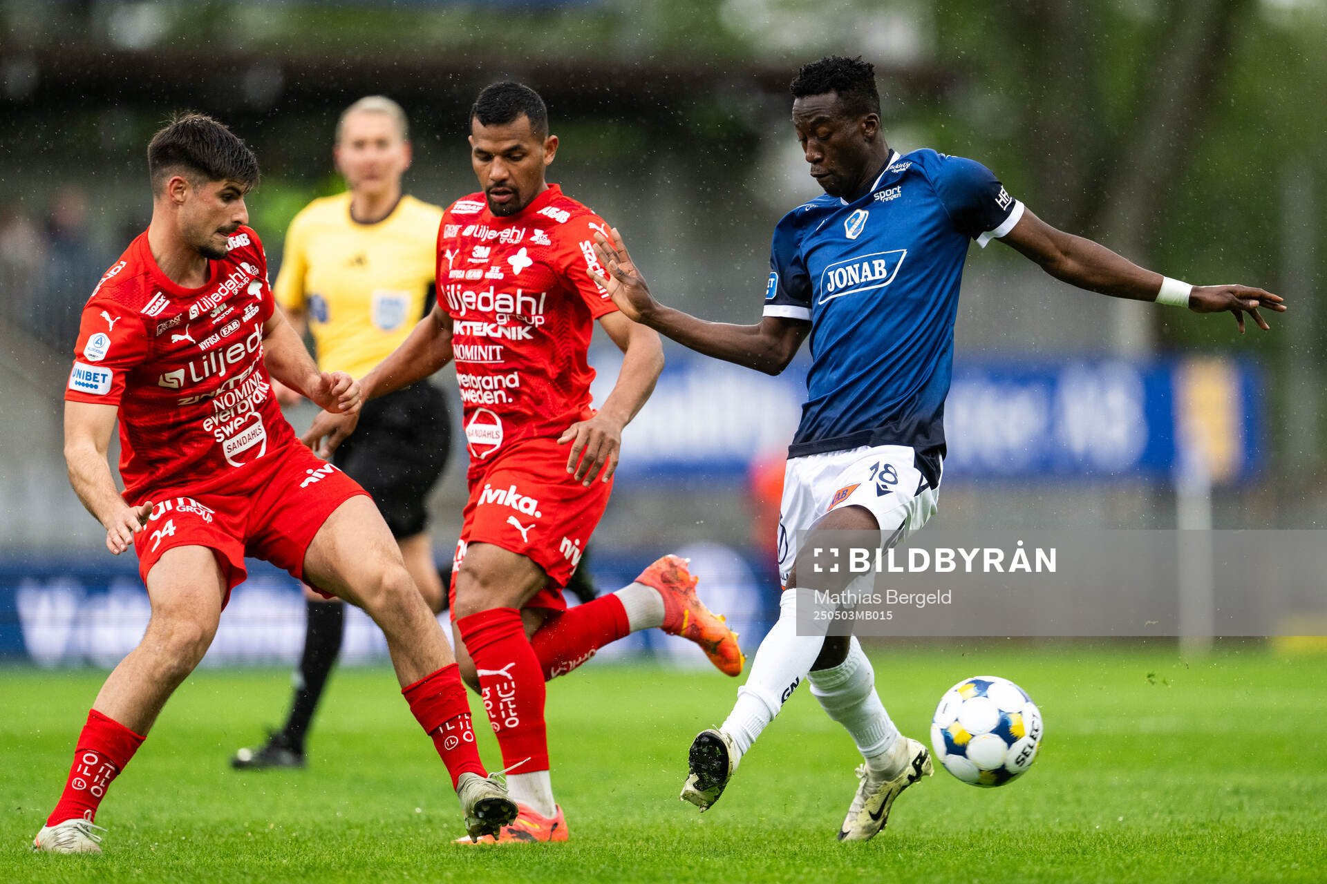 Värnamos Emin Grozdanic och Wenderson Oliveira do