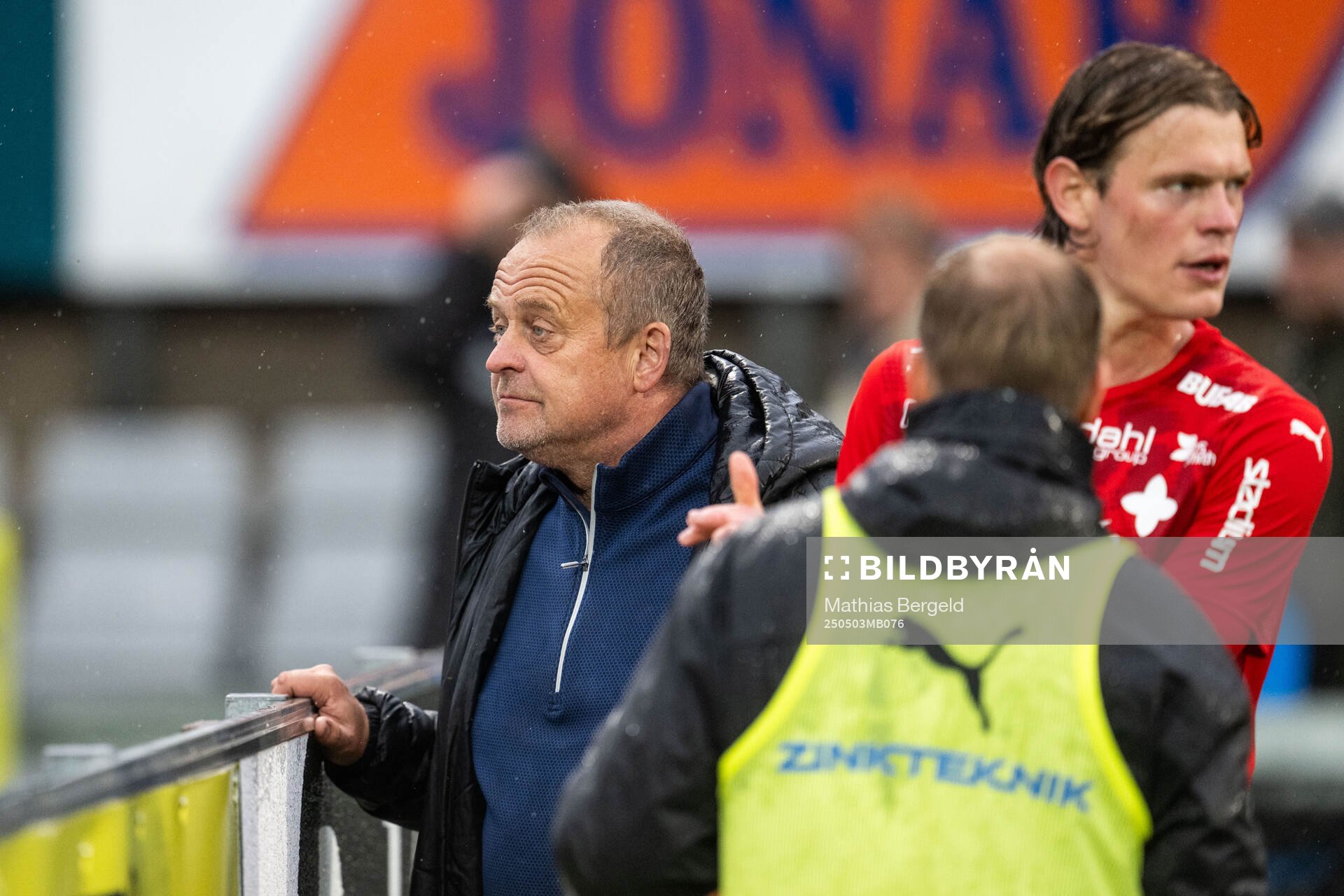 Värnamos assisterande tränare Jonas Thern och Hugo