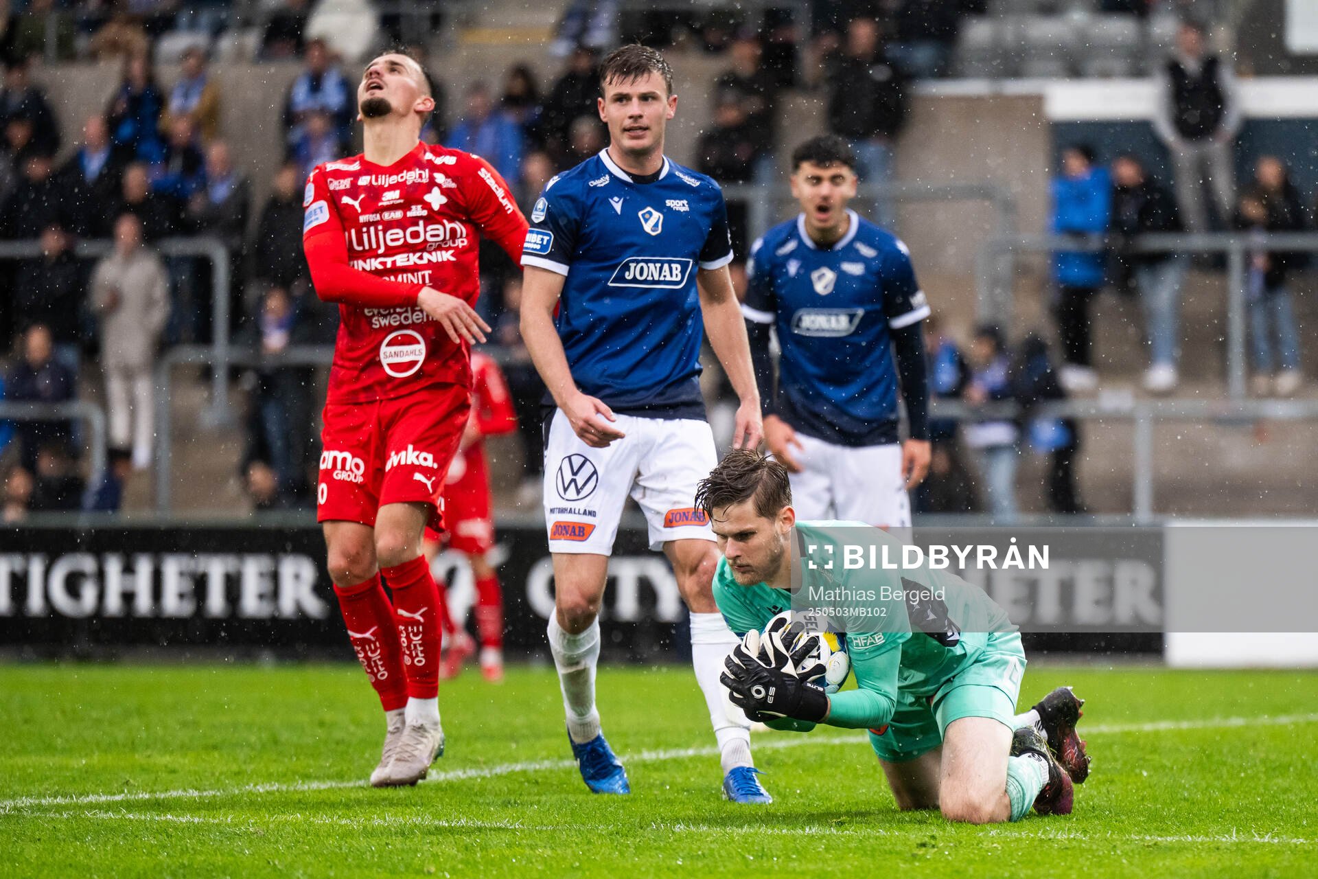 Halmstads målvakt Tim Rönning
