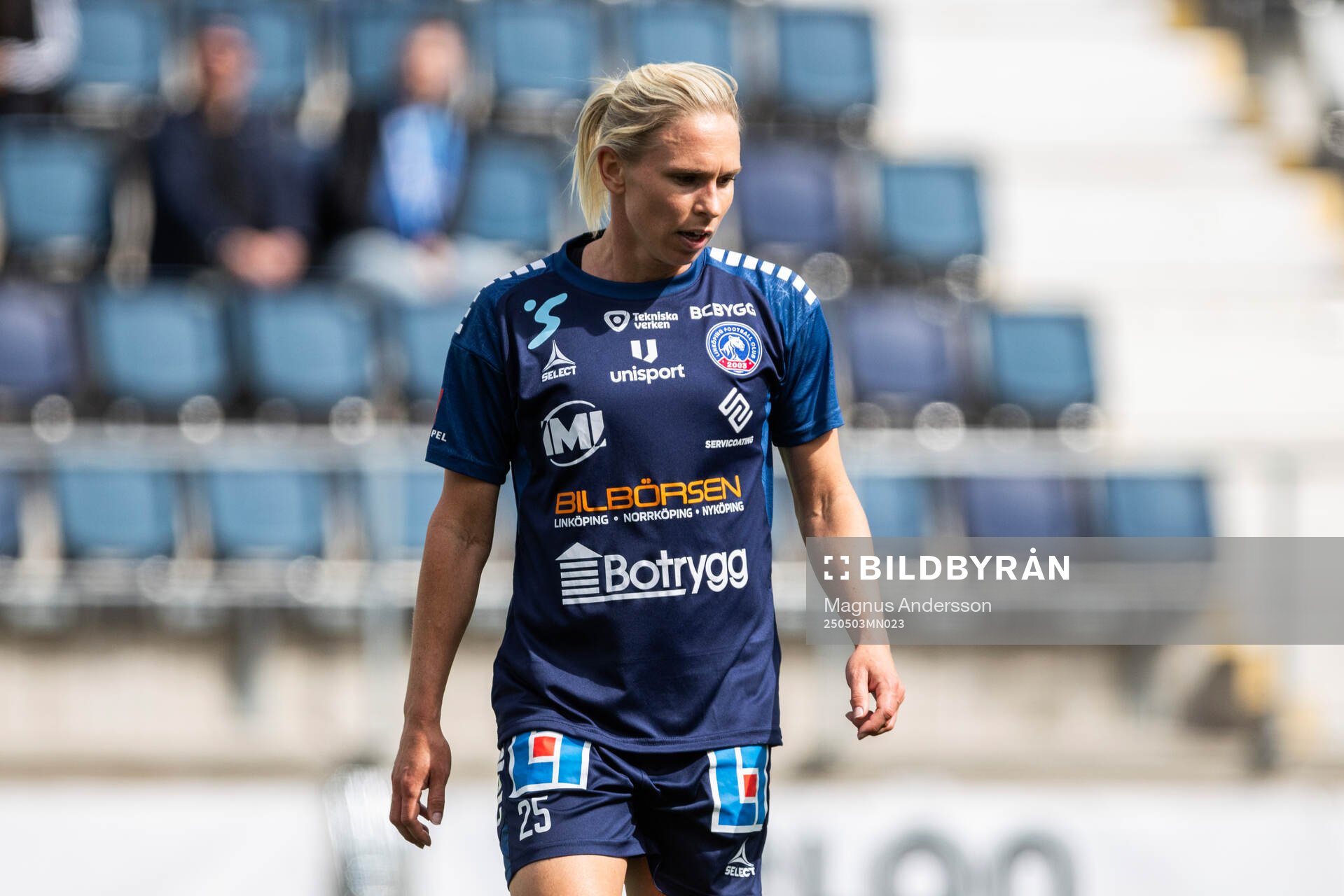 Linköpings Jonna Andersson deppar
