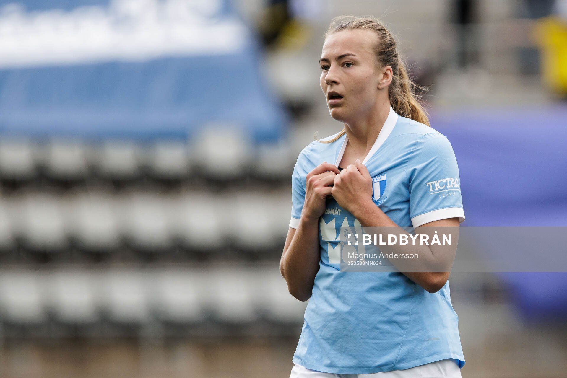 Malmö FFs Sara Kanutte Sørensen Fornes deppar