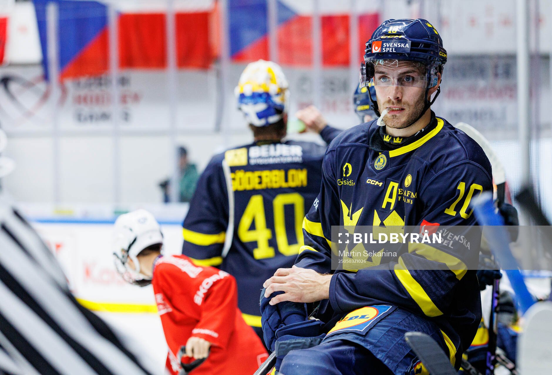 Alexander Wennberg of Sweden