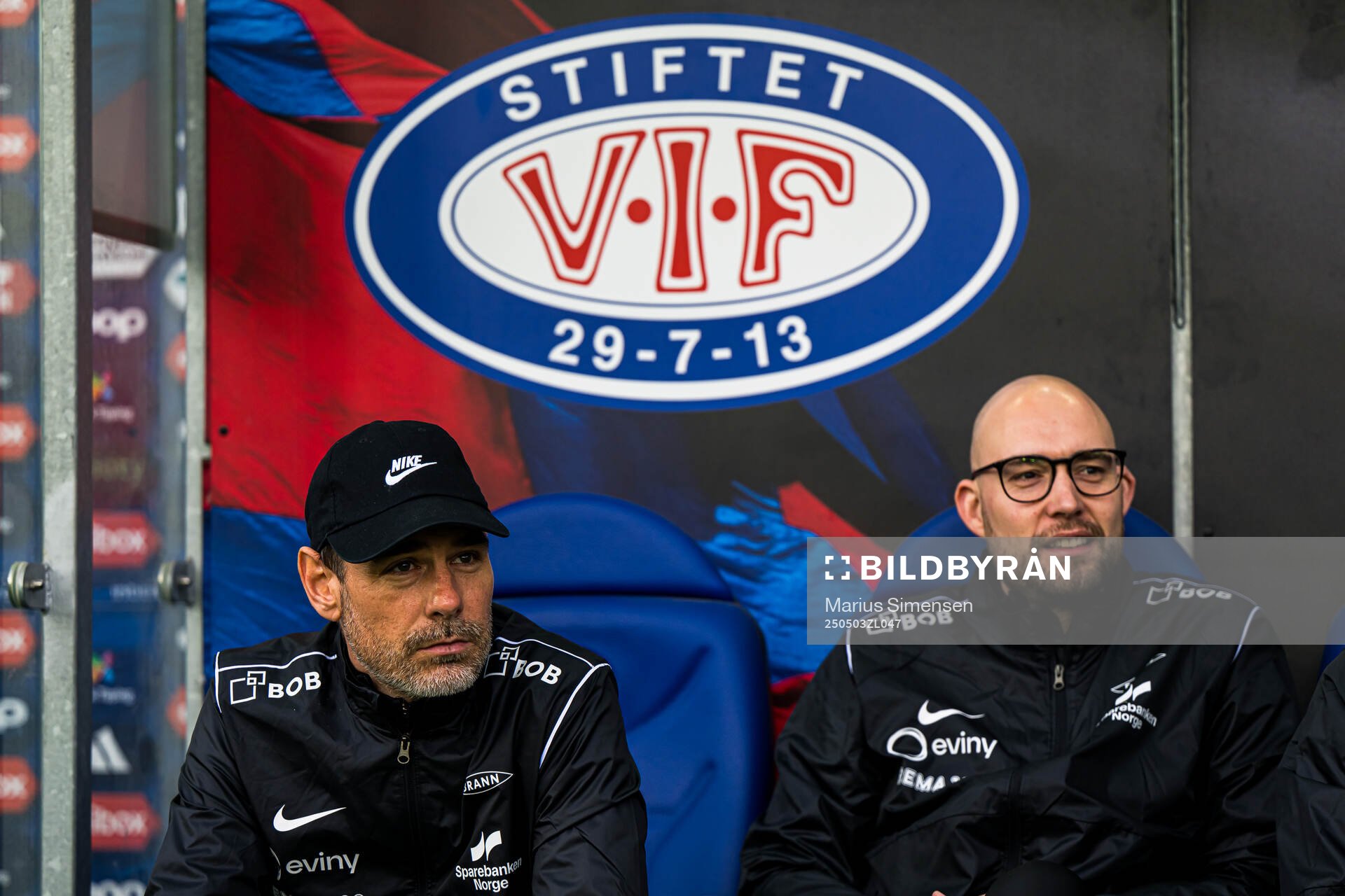 Freyr Alexandersson, head coach of Brann, and Jonathan