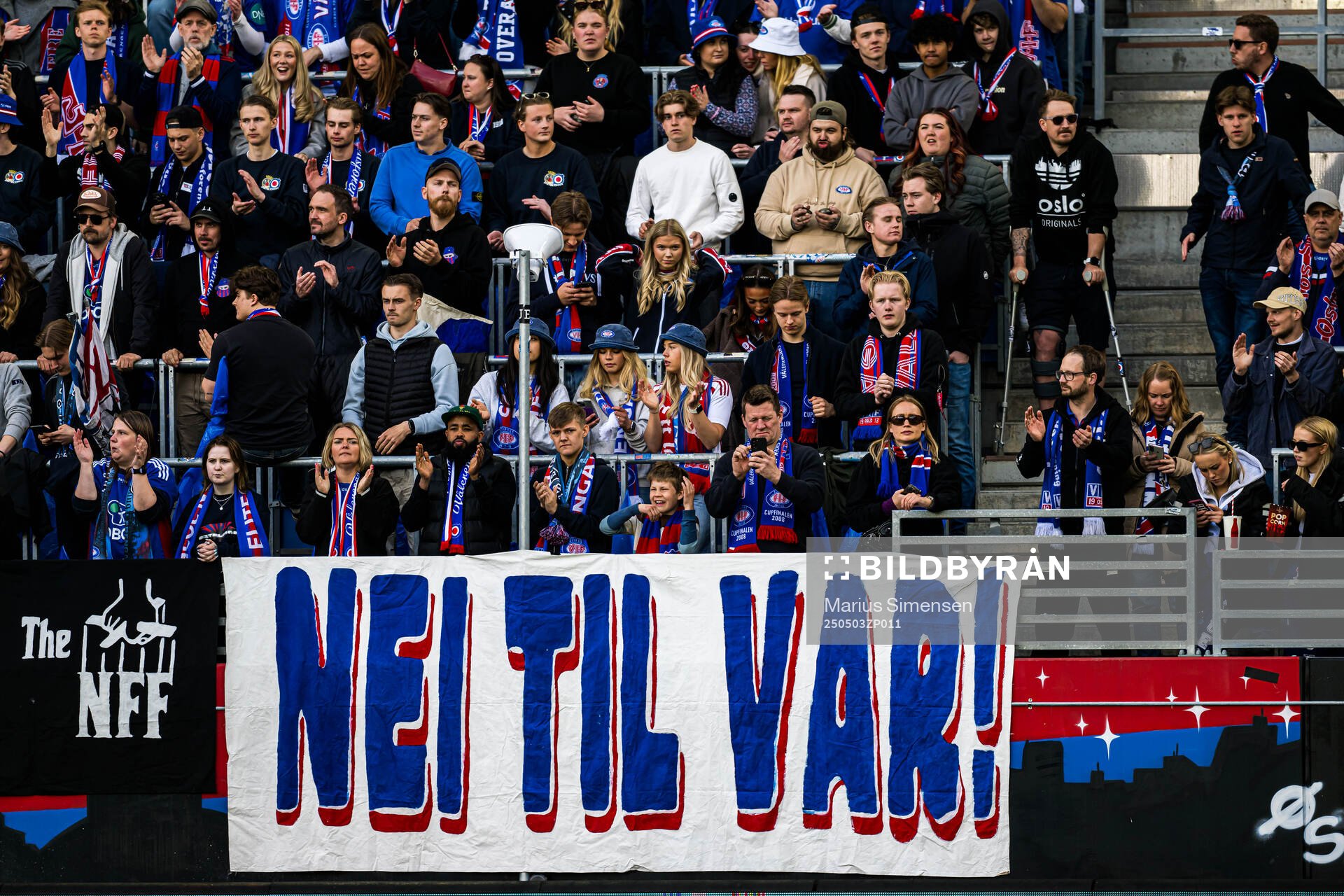 Anti VAR banner