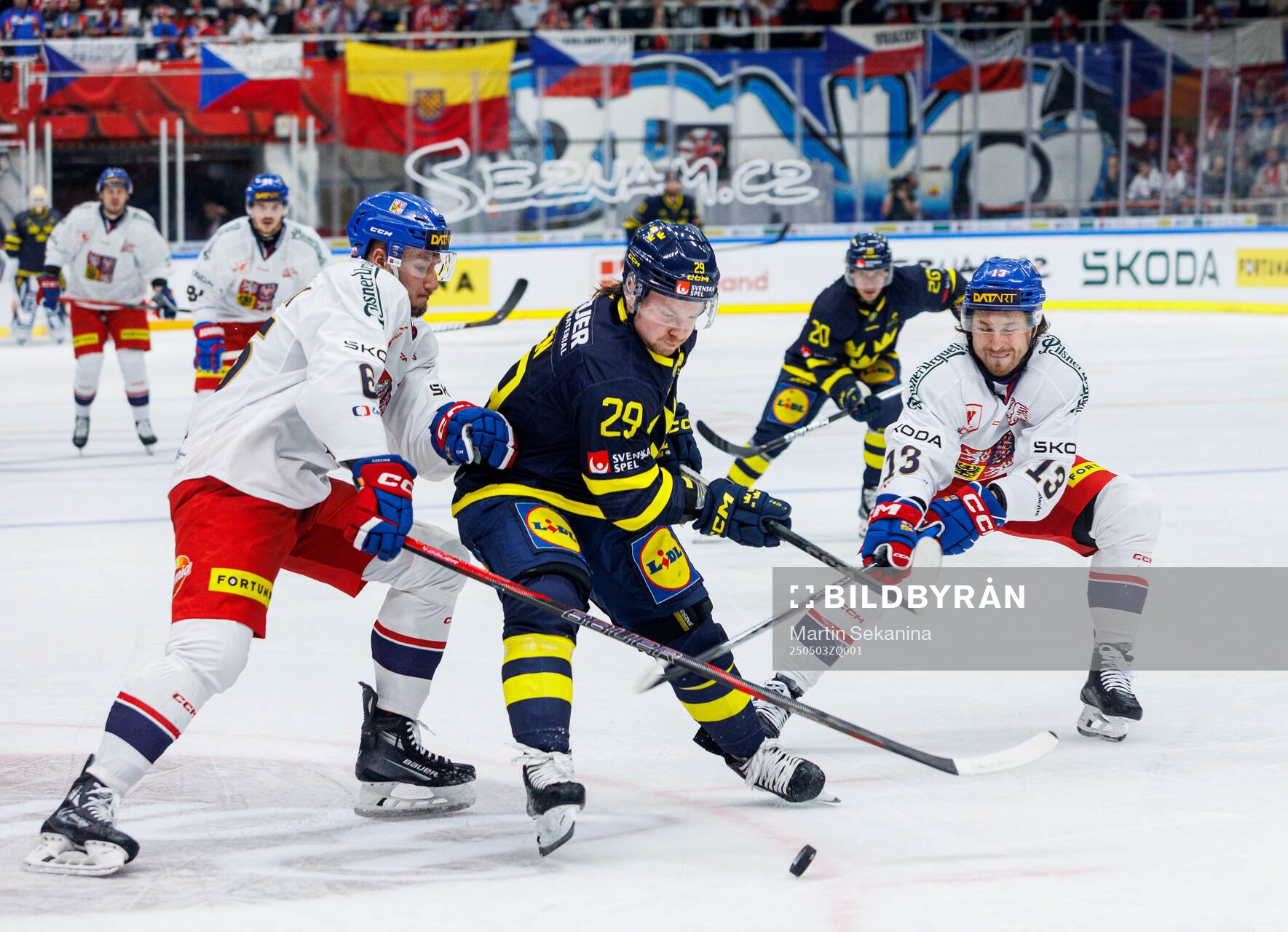 Radek Kucerik and Daniel Gazda of Czech Republic against
