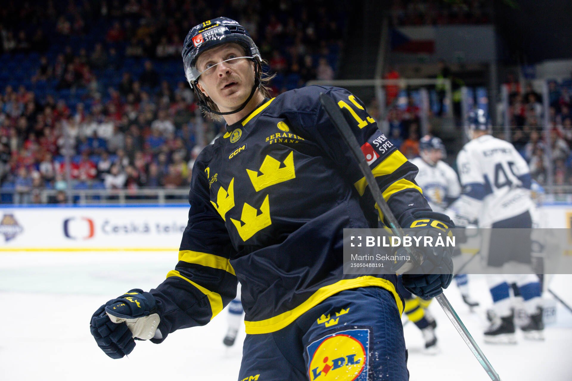 Marcus Sörensen of Sweden celebrates