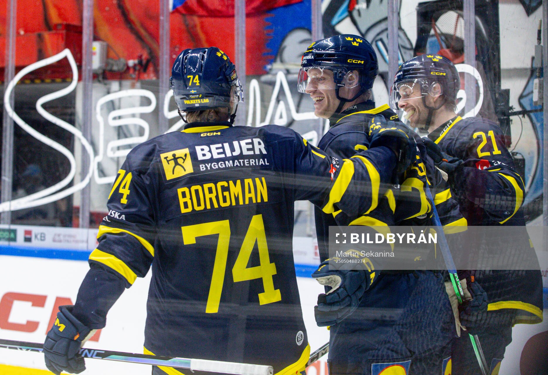 Andreas Borgman, Anton Bengtsson and Christoffer Ehn of