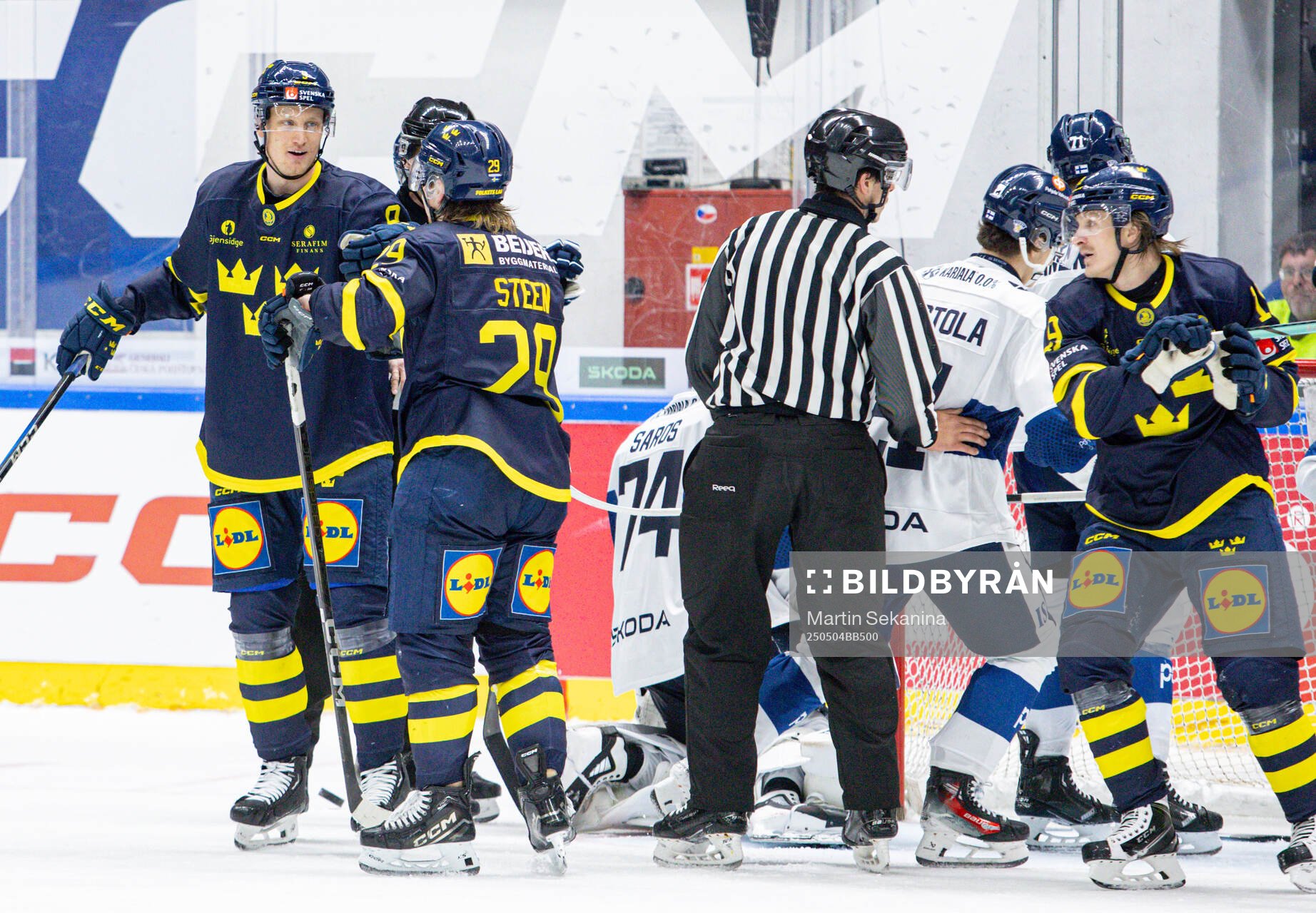 Gabriel Carlsson and Oskar Steen of Sweden