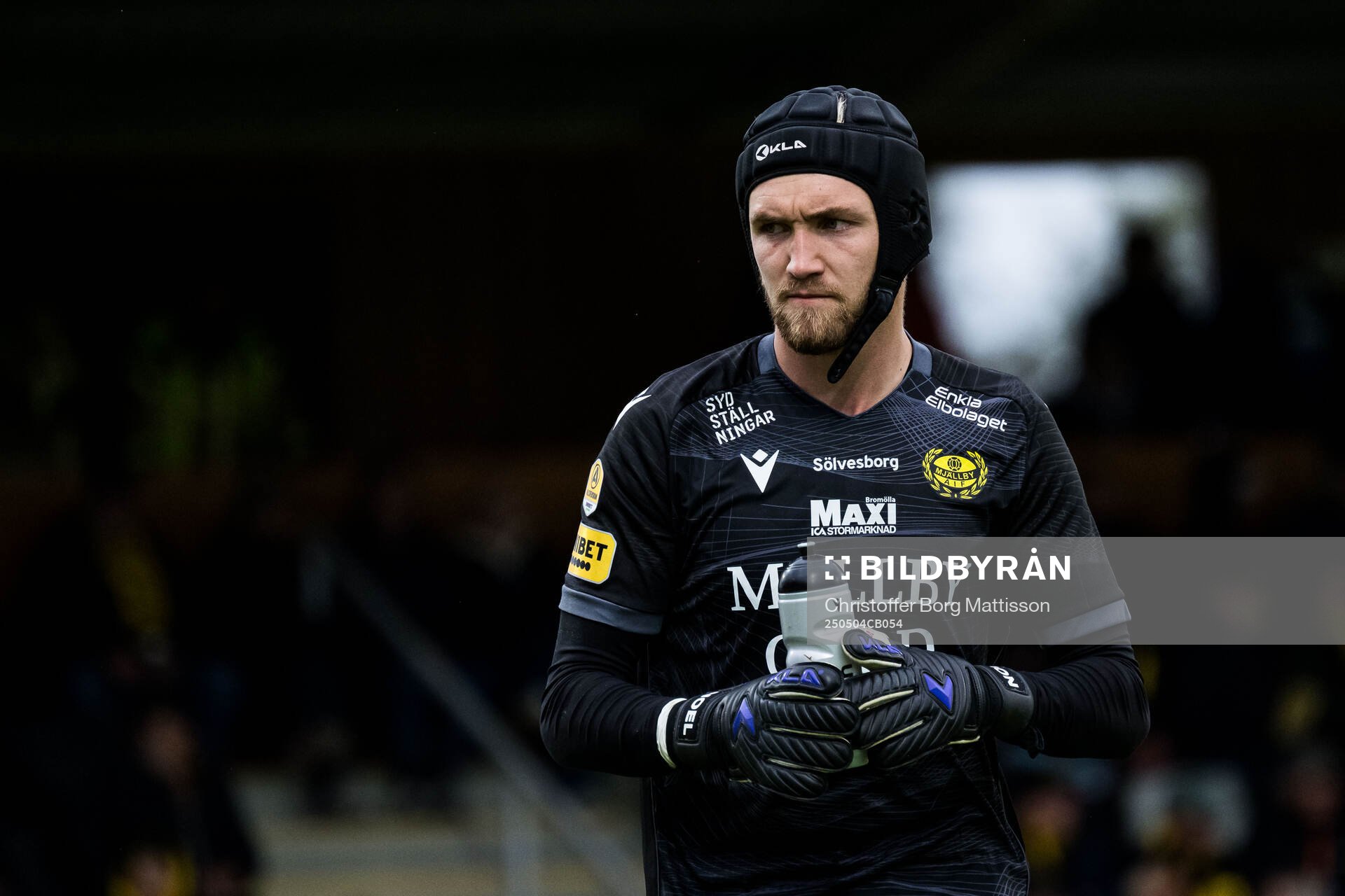 Mjällbys målvakt Noel Törnqvist