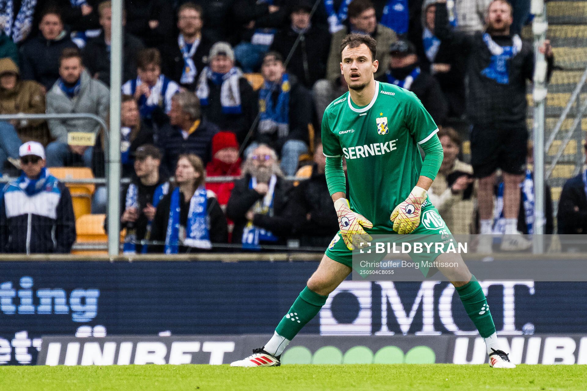 IFK Göteborgs målvakt Elis Bishesari