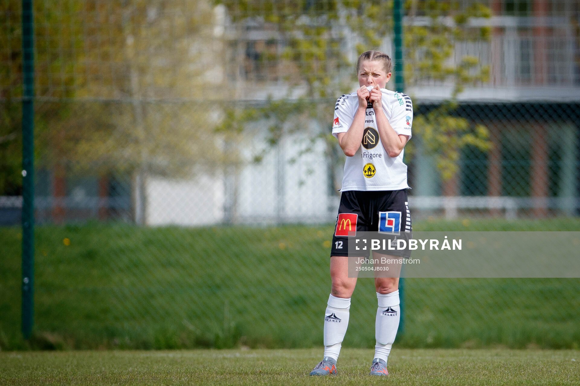 Örebro SKs Sofia Vesterlund deppar vid 1-5