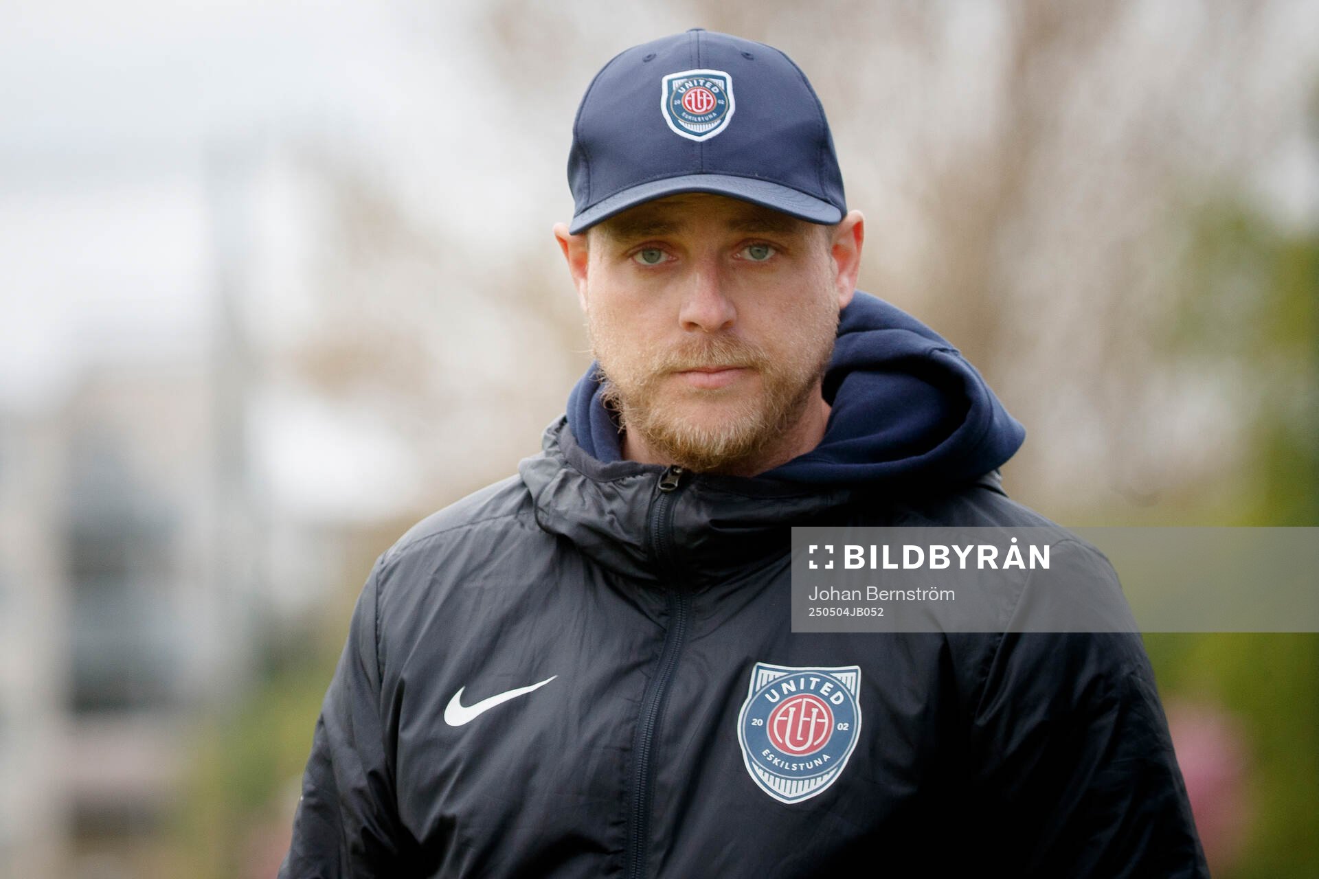 Eskilstuna Uniteds tränare Rickard Johansson
