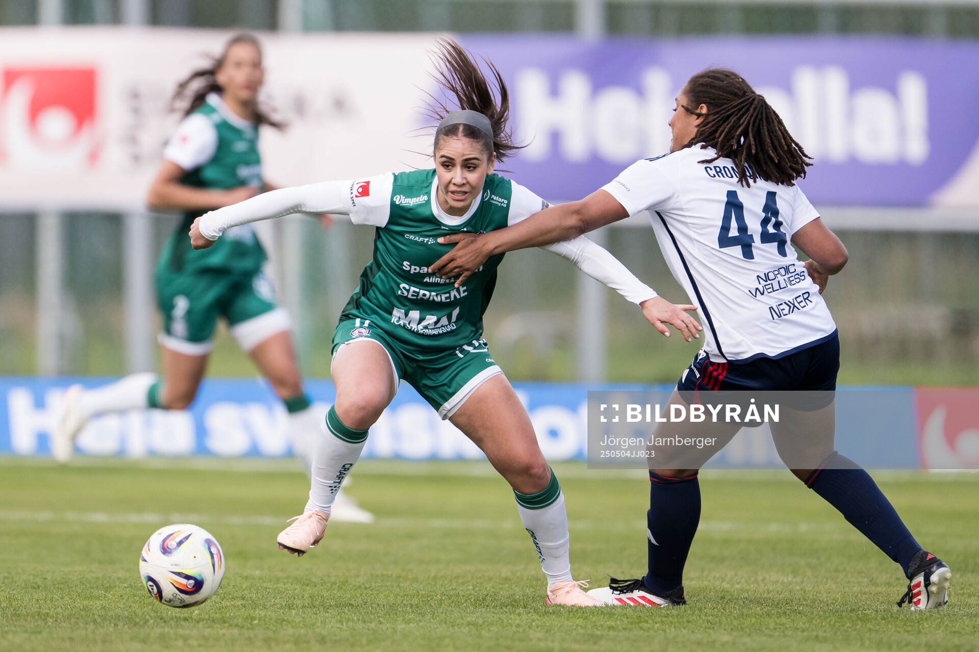 Alingsås Julia Elvbo och Rosengårds Jo-Anne Agbor Tataw