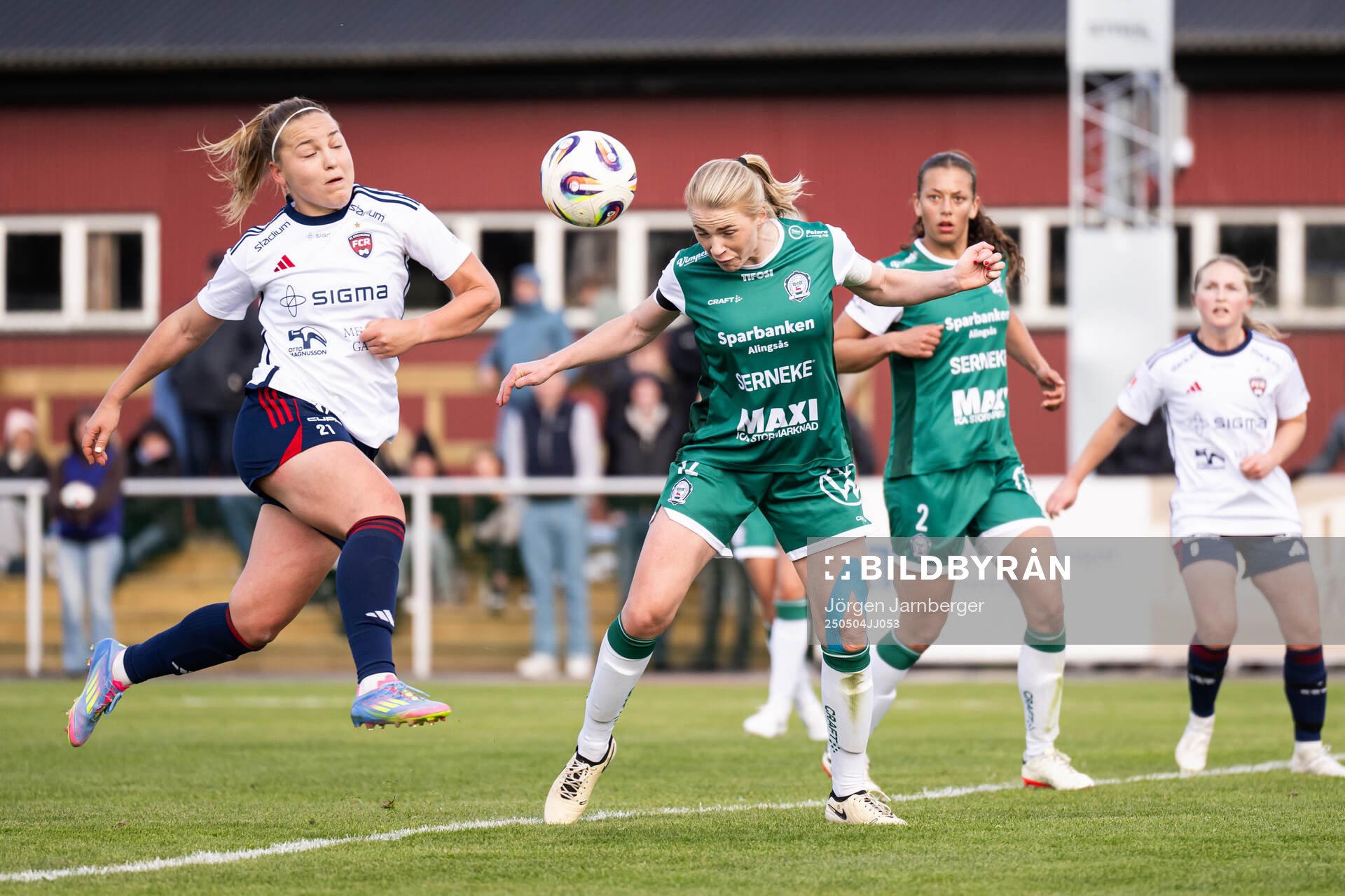 Rosengårds Oona Sevenius och Alingsås Moa Jarl