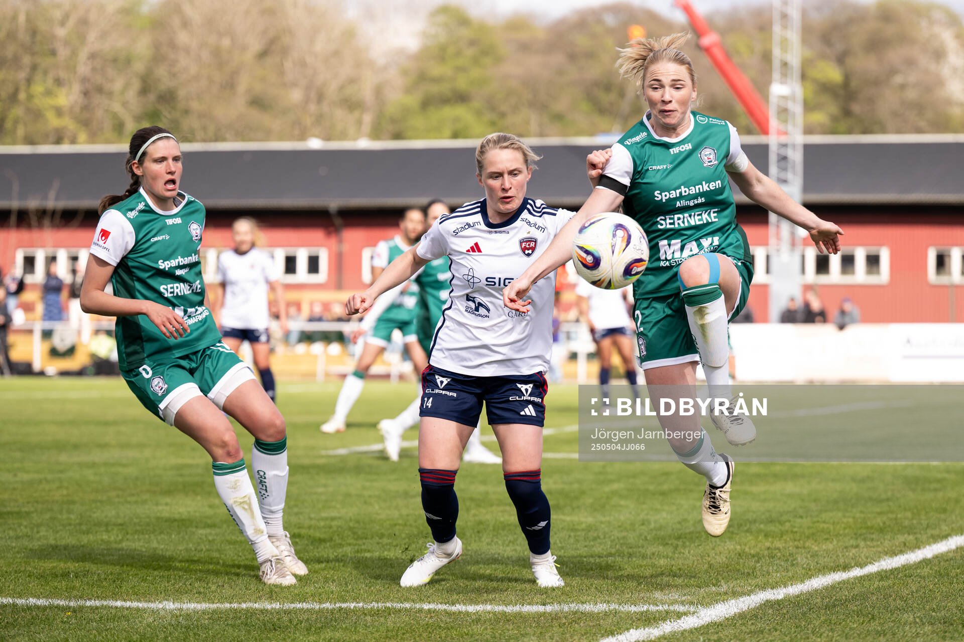 Rosengårds Emilia Larsson och Alingsås Moa Jarl