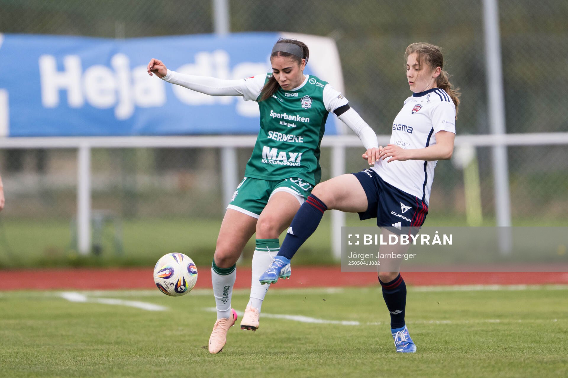 Alingsås Julia Elvbo och Rosengårds Maja Johansson