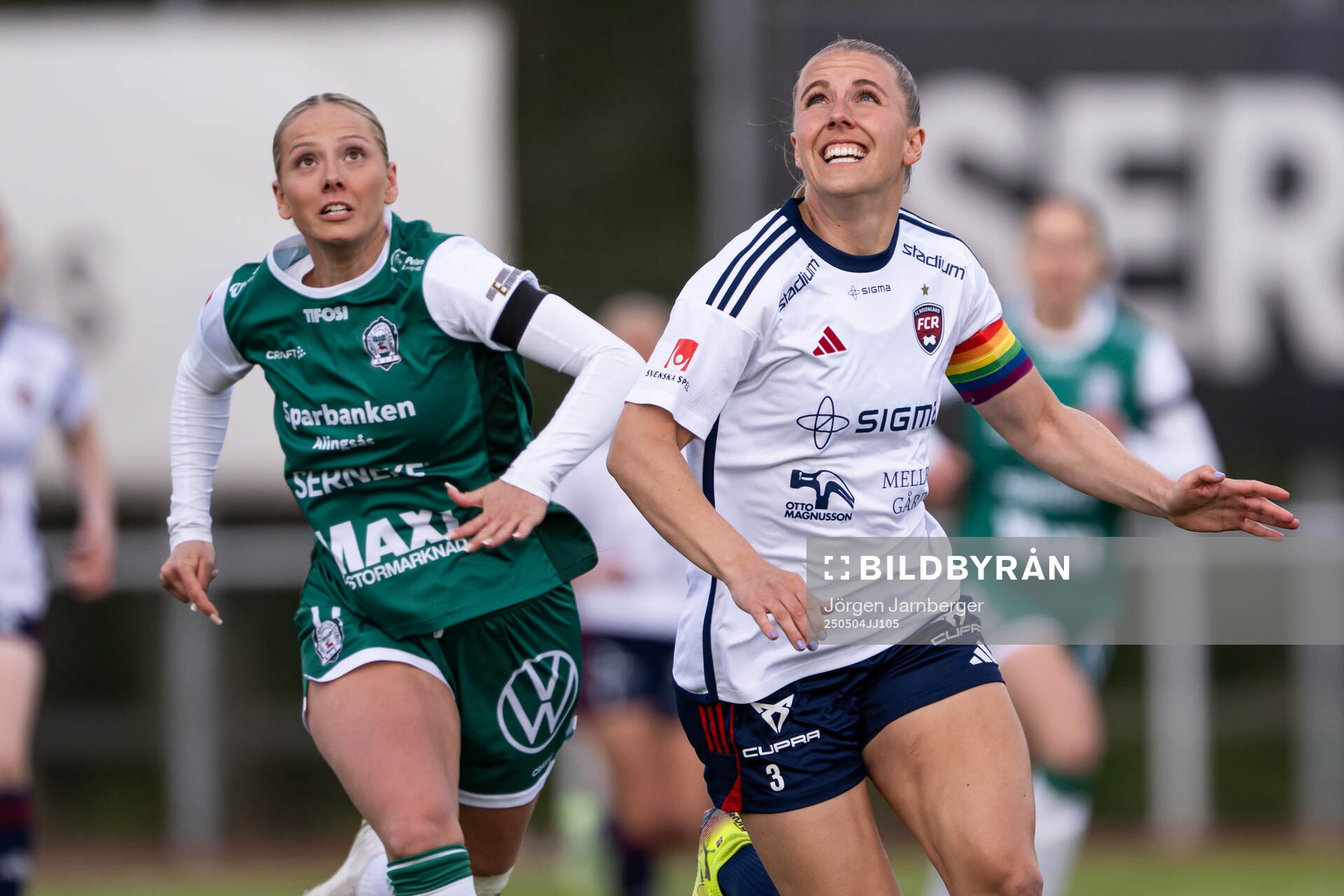 Alingsås Moa Öhman och Rosengårds Gudrun Arnardottir