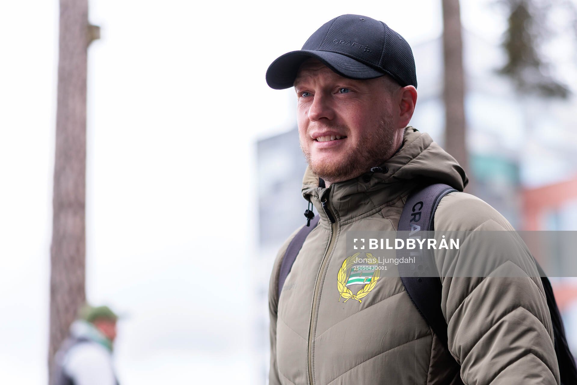 Hammarbys tränare Kim Hellberg inför fotbollsmatchen i Allsvenskan mellan Öster och Hammarby den 4 maj 2025 i Växjö. 