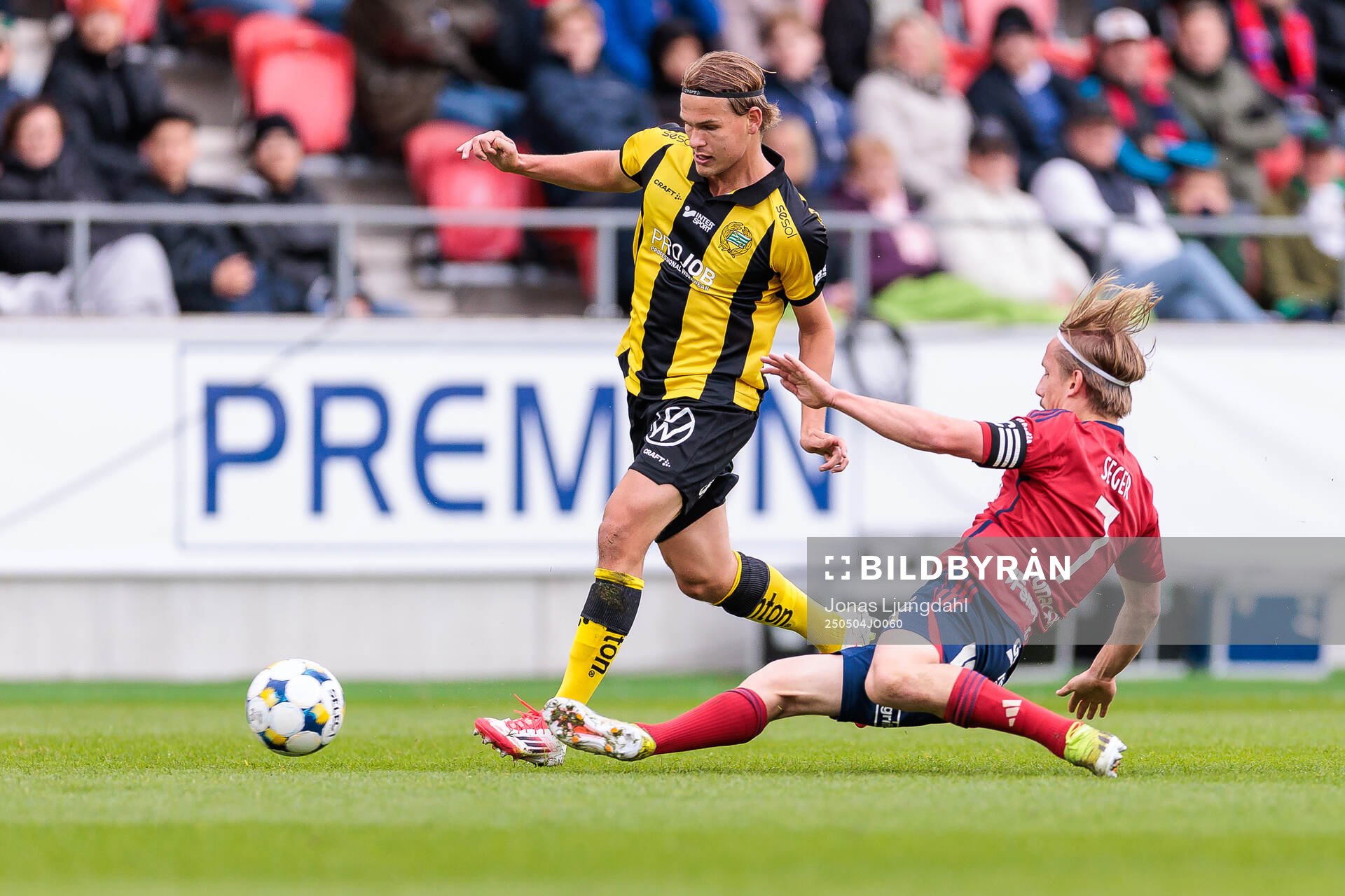 Hammarbys Markus Karlsson och Östers David Seger