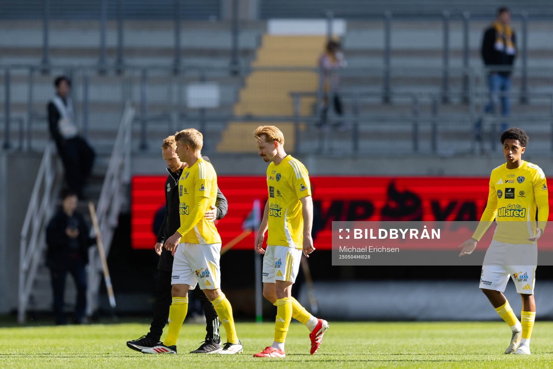 Falkenbergs spelare deppar