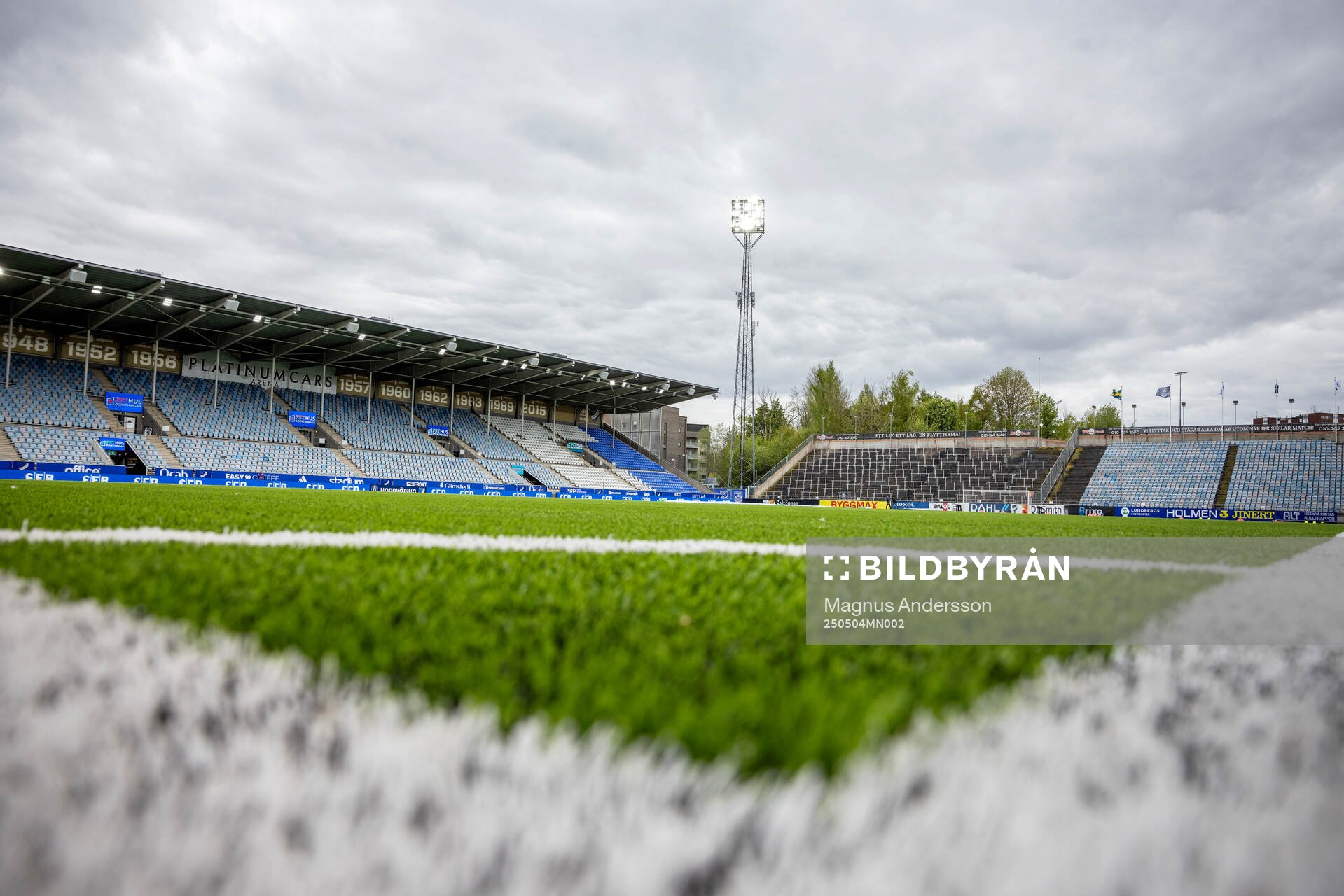 Interiör vy av Platinumcars Arena